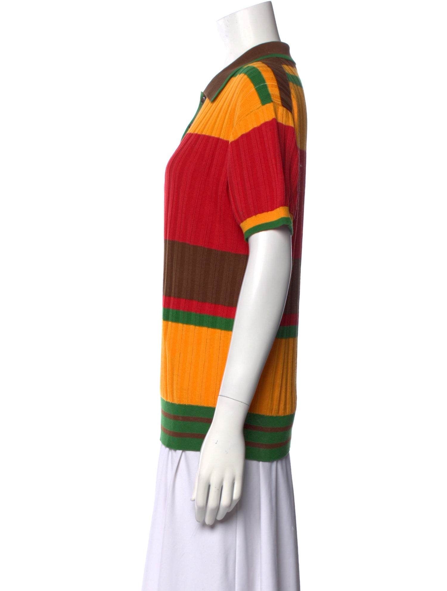 Wales Bonner Striped Crew Neck Sweater