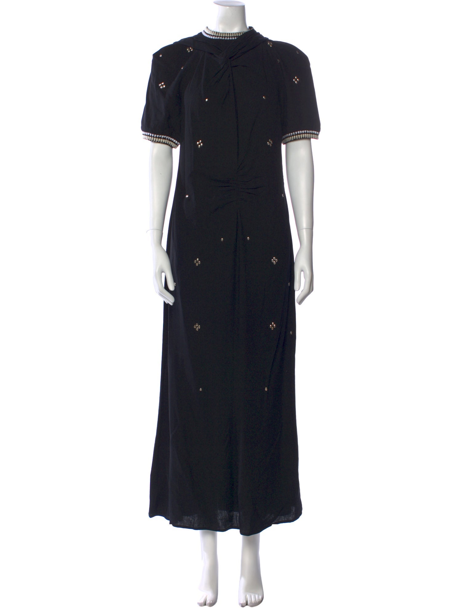 Wales Bonner Mock Neck Long Dress w/ Tags