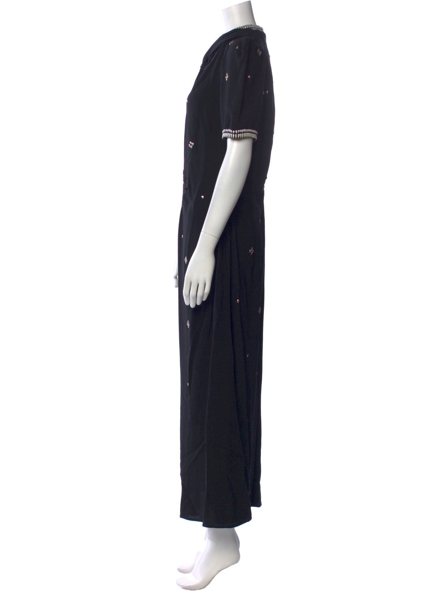 Wales Bonner Mock Neck Long Dress w/ Tags