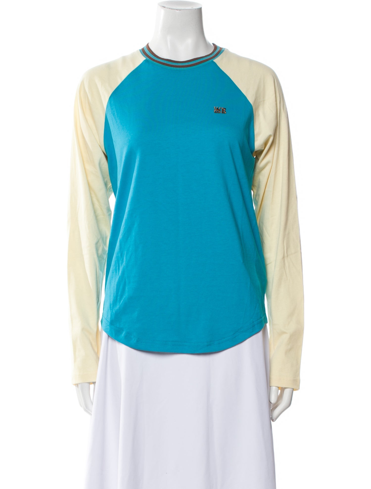 Wales Bonner Crew Neck Long Sleeve Blouse w/ Tags