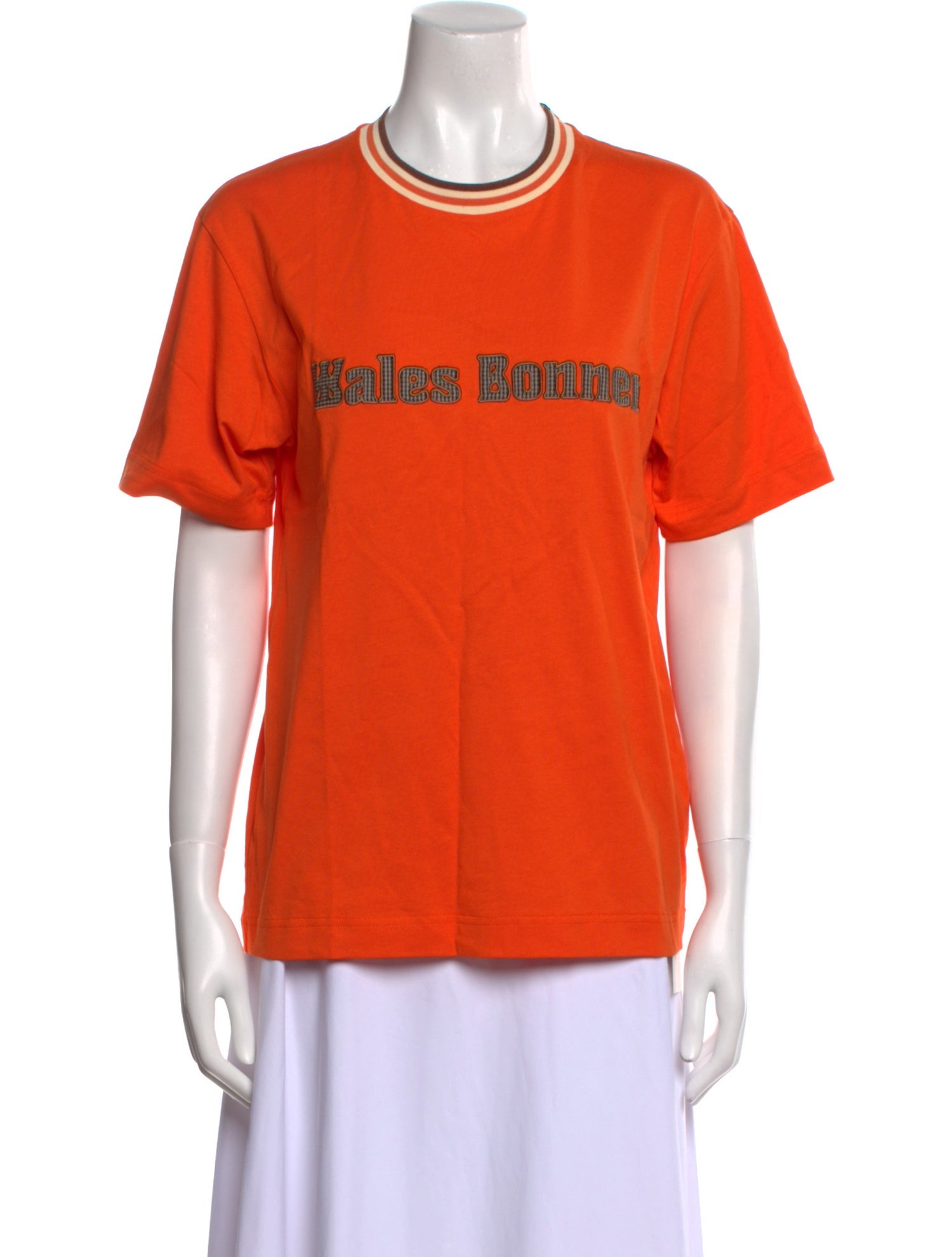 Wales Bonner Graphic Print Crew Neck T-Shirt w/ Tags