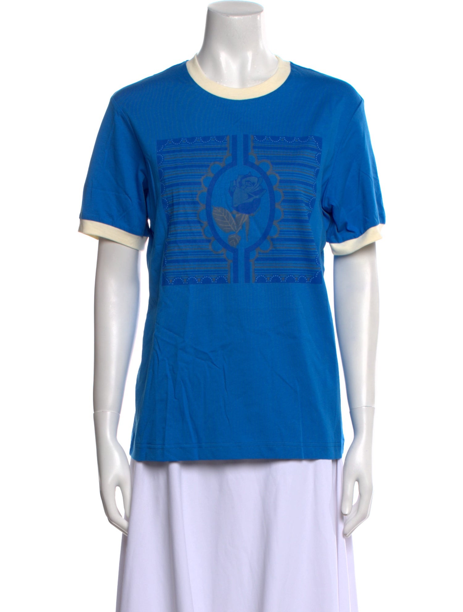 Wales Bonner Graphic Print Crew Neck T-Shirt w/ Tags