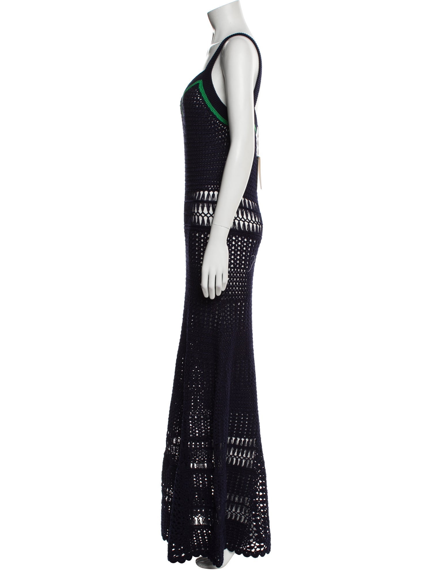 Wales Bonner Printed Long Dress w/ Tags