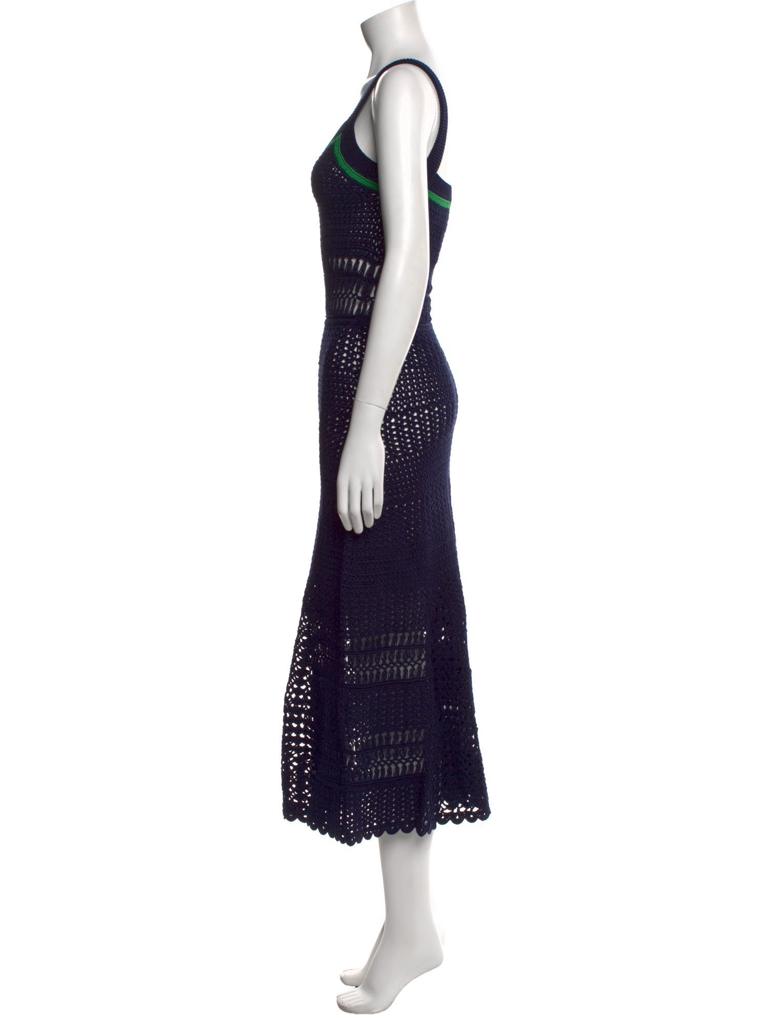 Wales Bonner Lace Pattern Long Dress w/ Tags