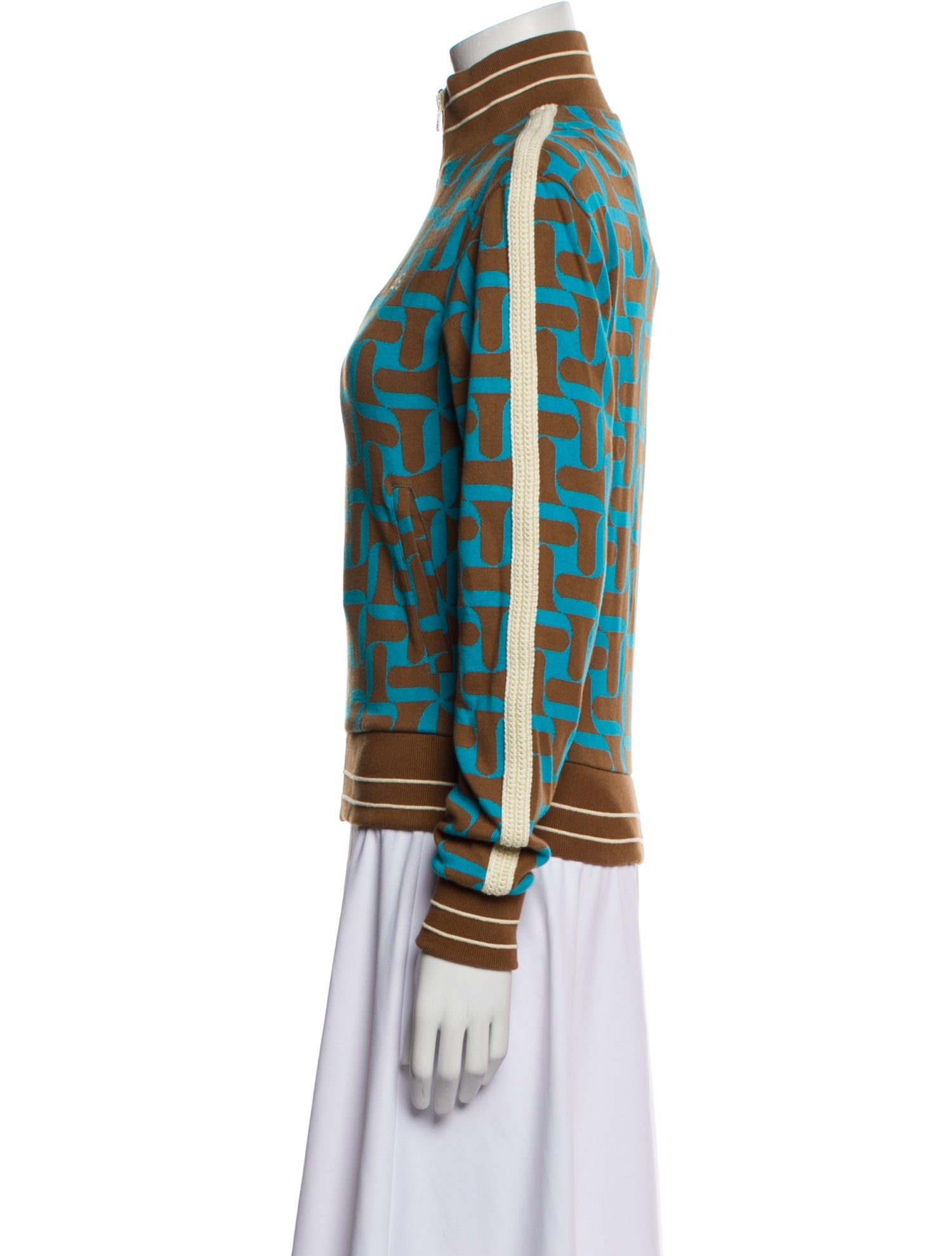 Wales Bonner Printed Bomber Jacket w/ Tags