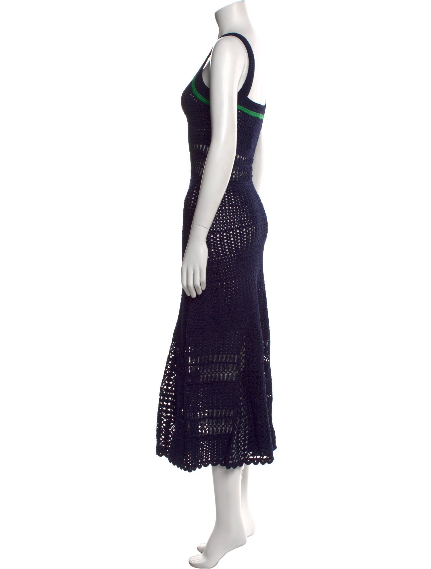 Wales Bonner Lace Pattern Long Dress w/ Tags