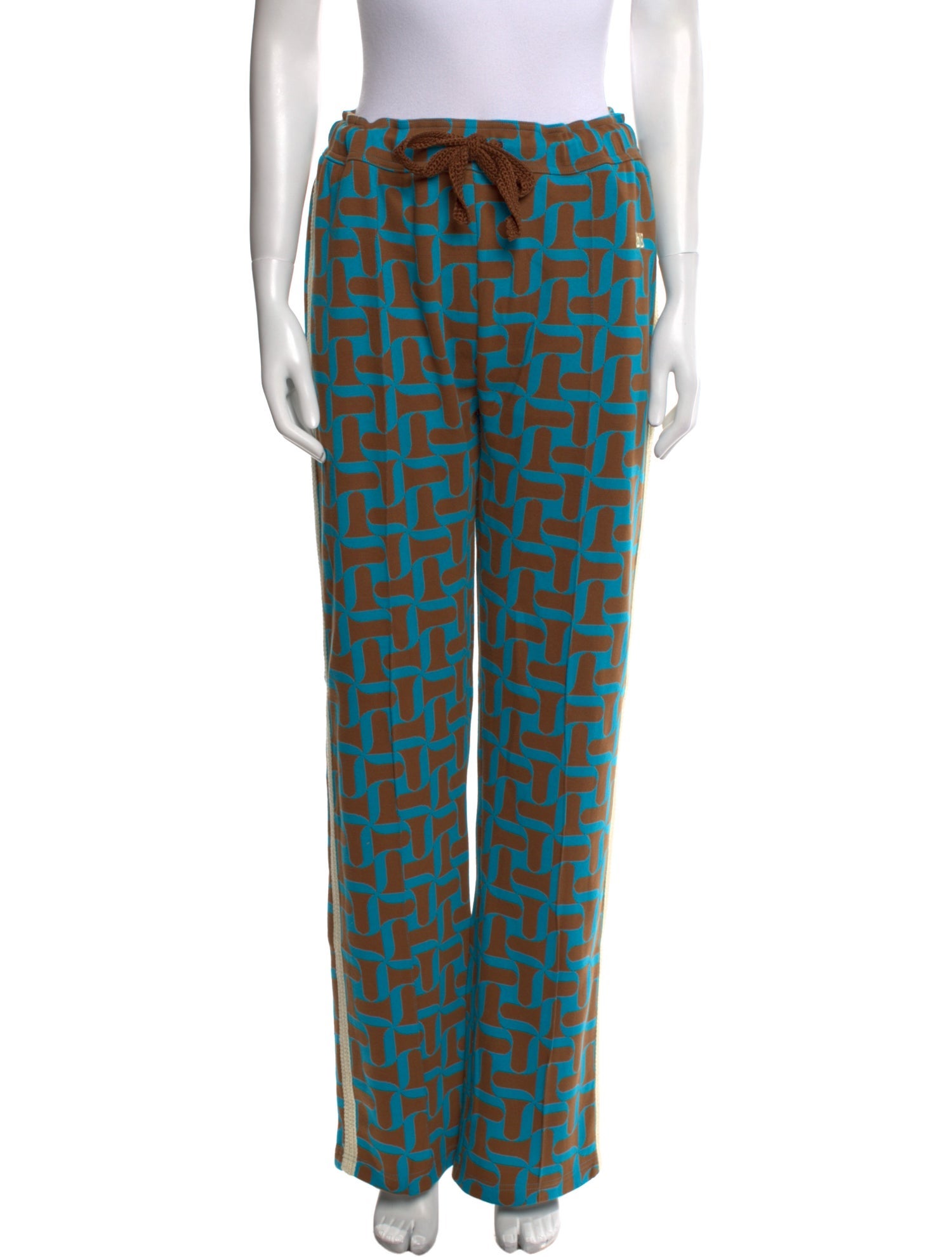 Wales Bonner Printed Wide Leg Pants w/ Tags