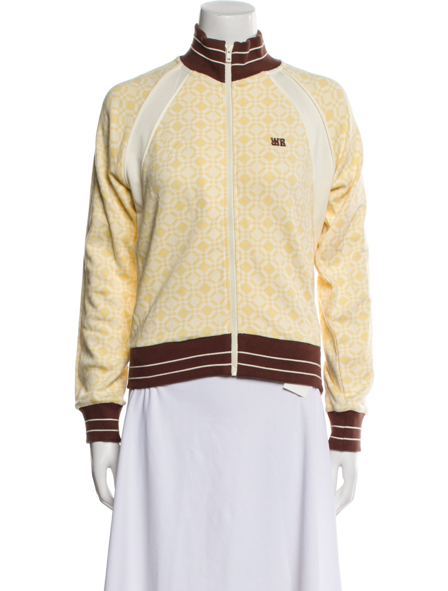 Wales Bonner Striped Bomber Jacket w/ Tags
