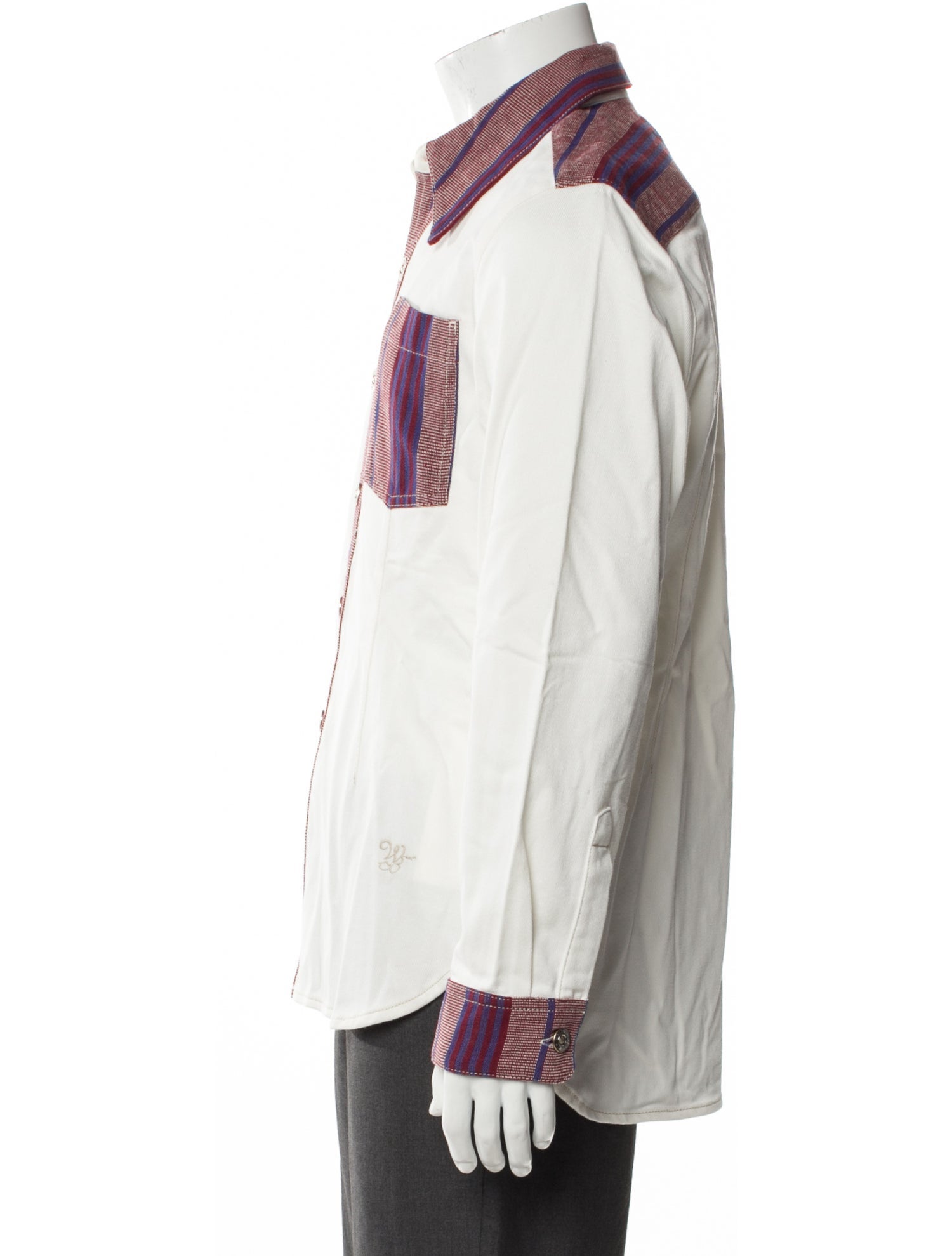 Wales Bonner Striped Long Sleeve Shirt w/ Tags