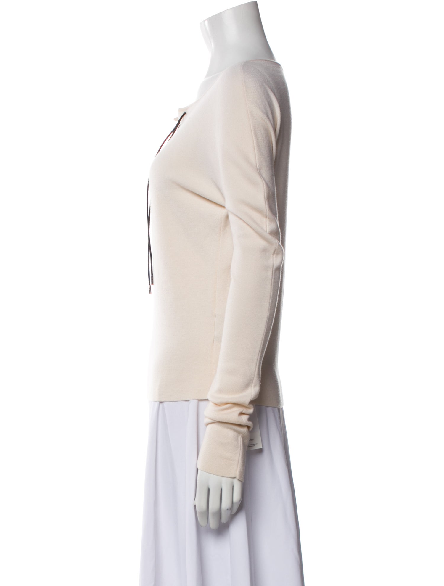 Wales Bonner Scoop Neck Long Sleeve Top w/ Tags