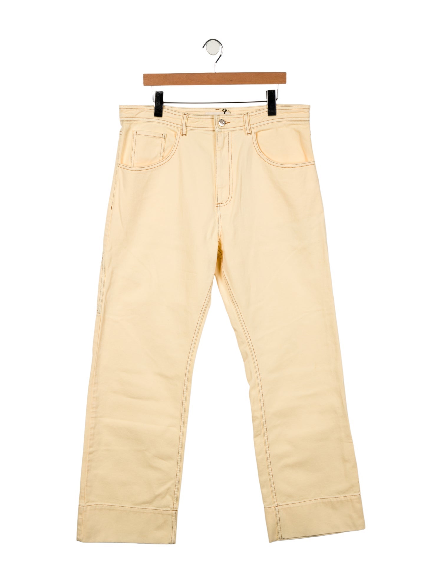 Wales Bonner High-Rise Wide Leg Jeans w/ Tags