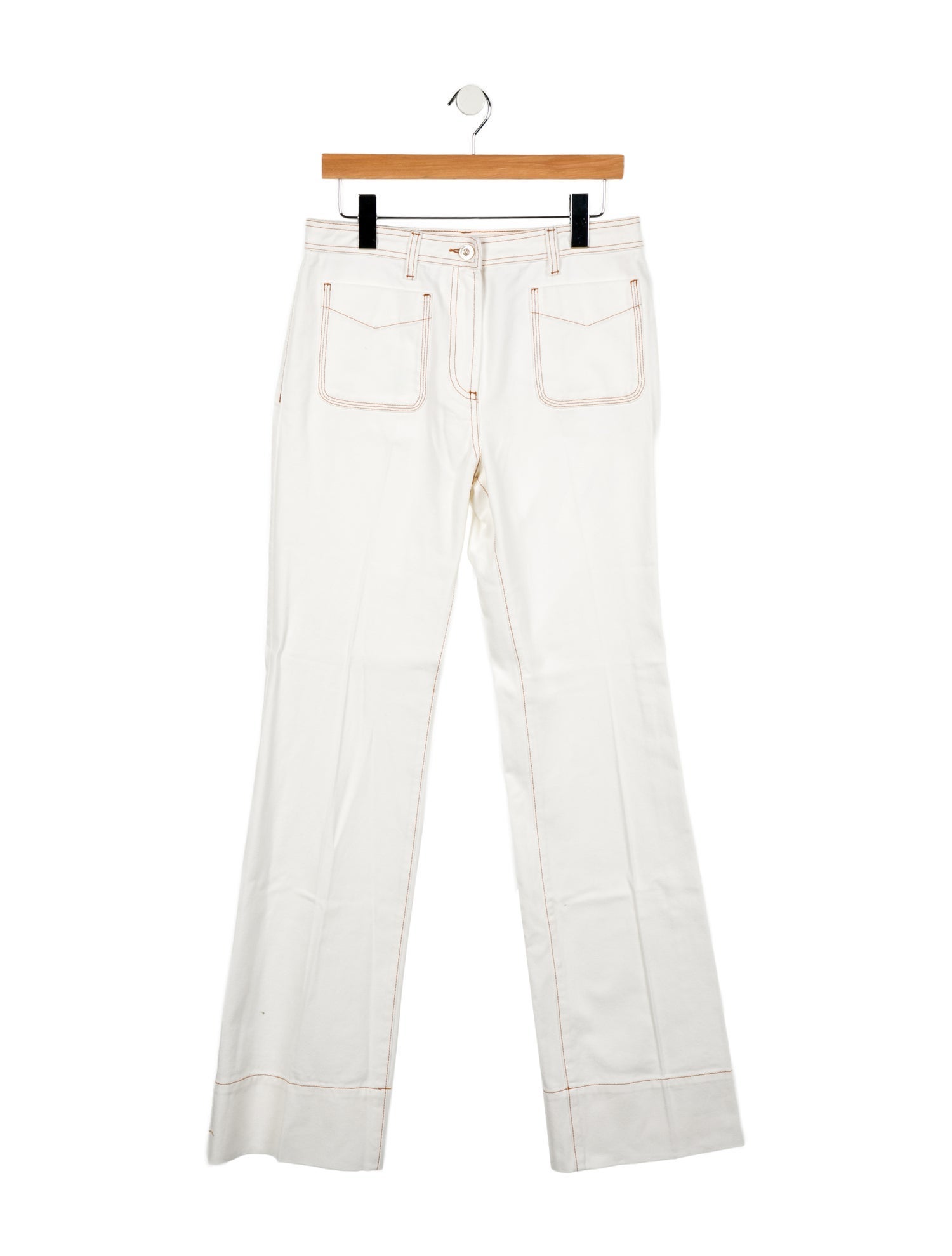 Wales Bonner High-Rise Wide Leg Jeans w/ Tags