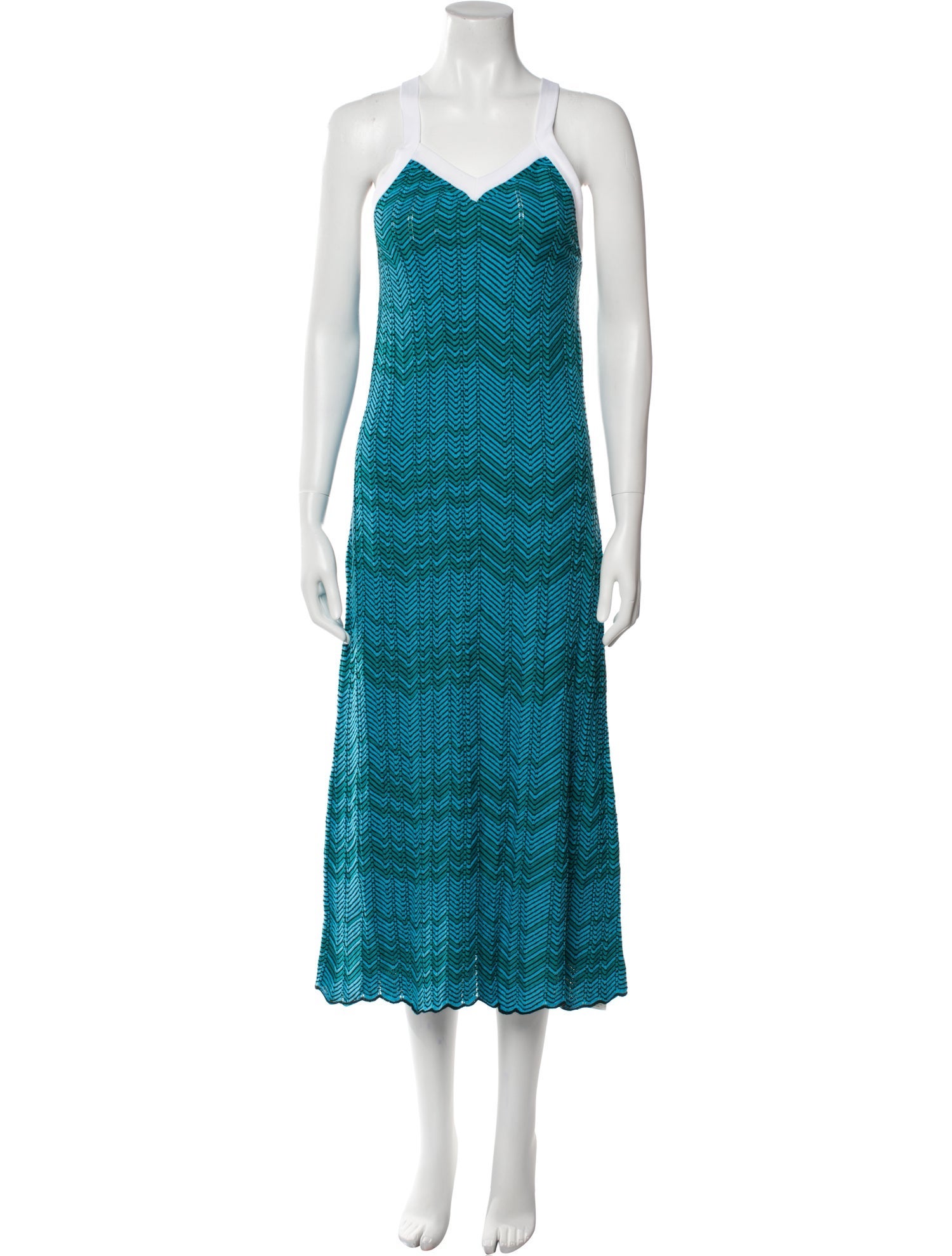 Wales Bonner Printed Midi Length Dress