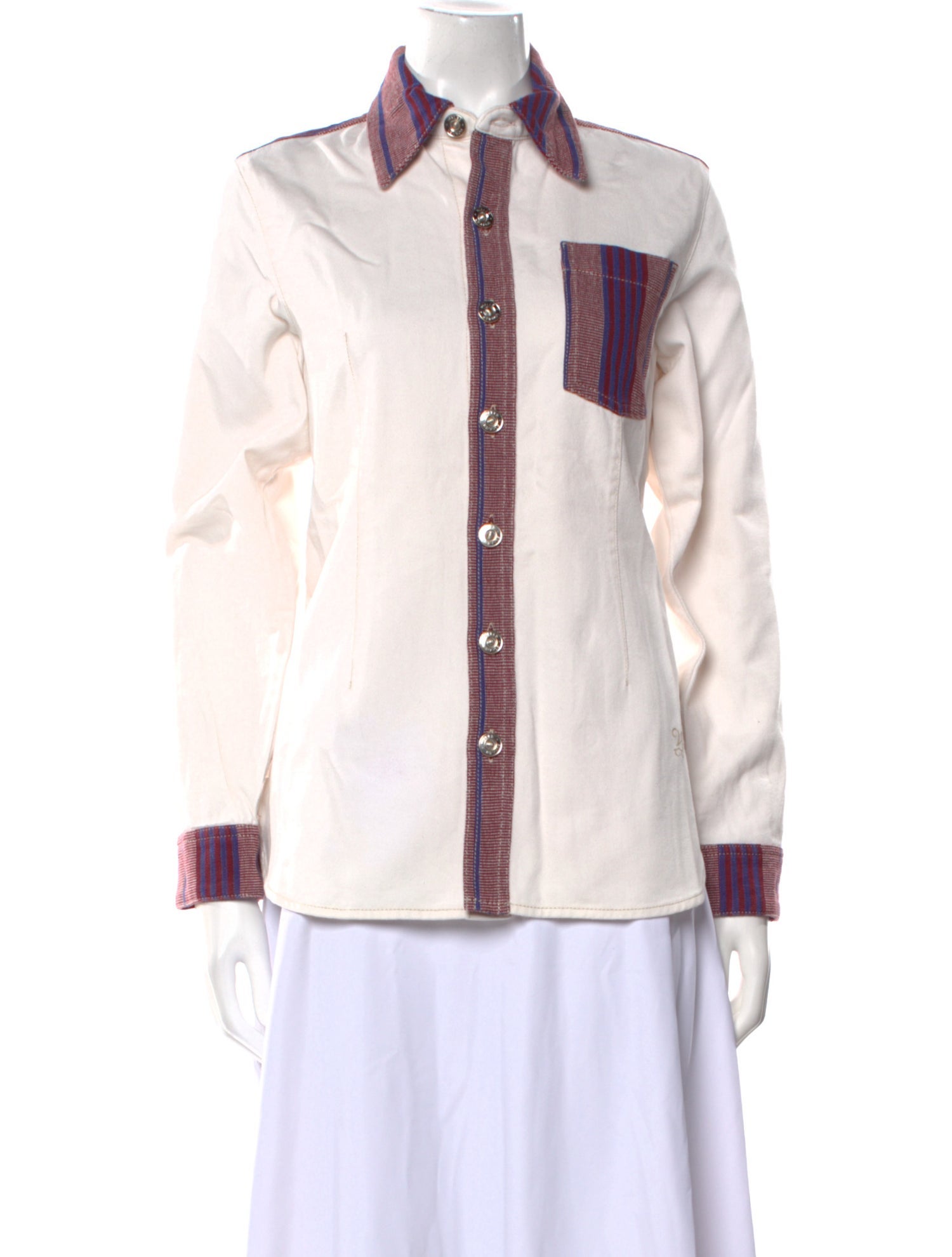 Wales Bonner Long Sleeve Button-Up Top w/ Tags
