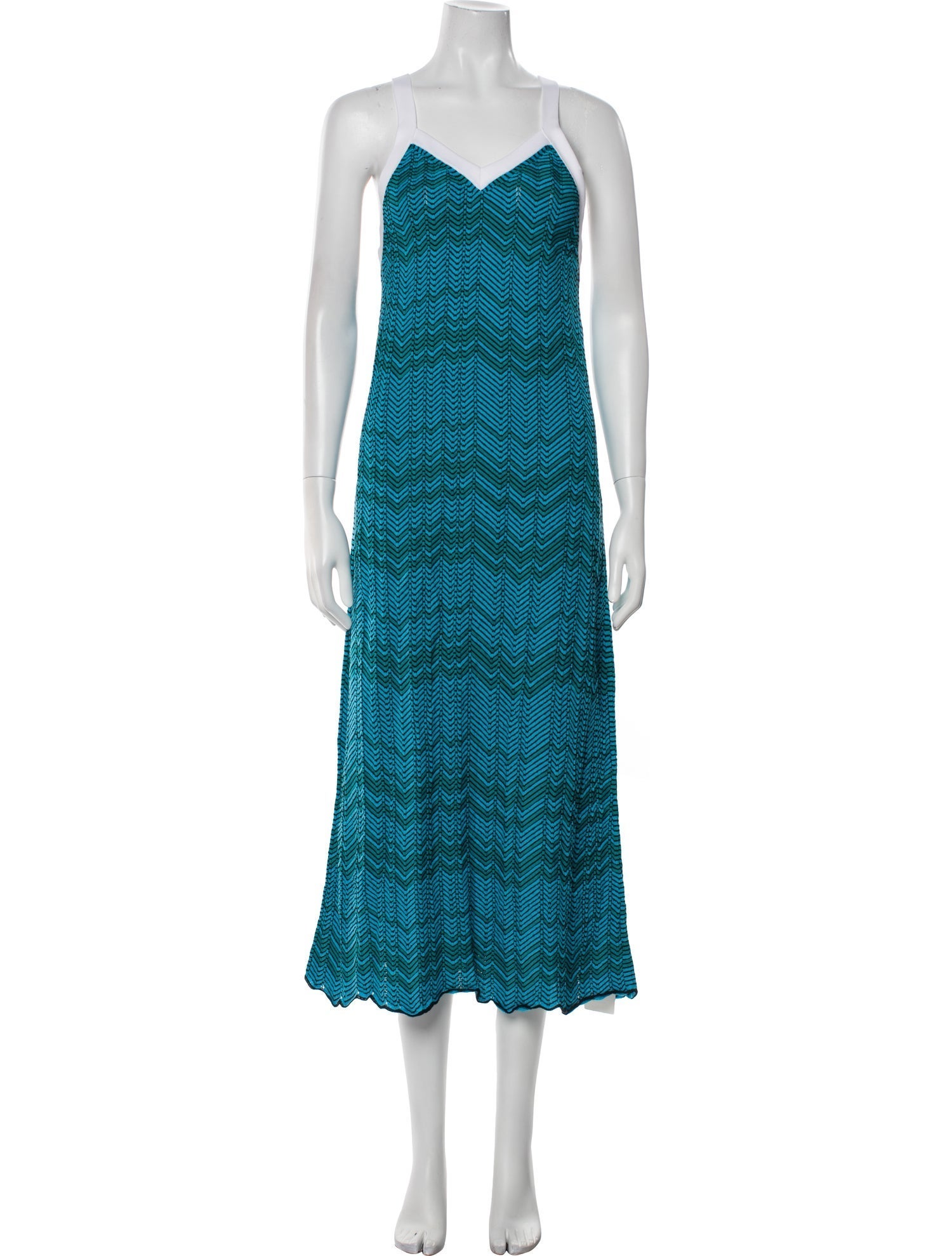 Wales Bonner Printed Long Dress