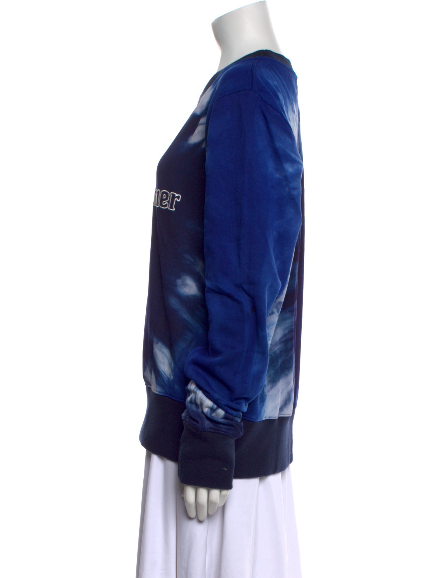 Wales Bonner Graphic Print Crew Neck Sweatshirt w/ Tags