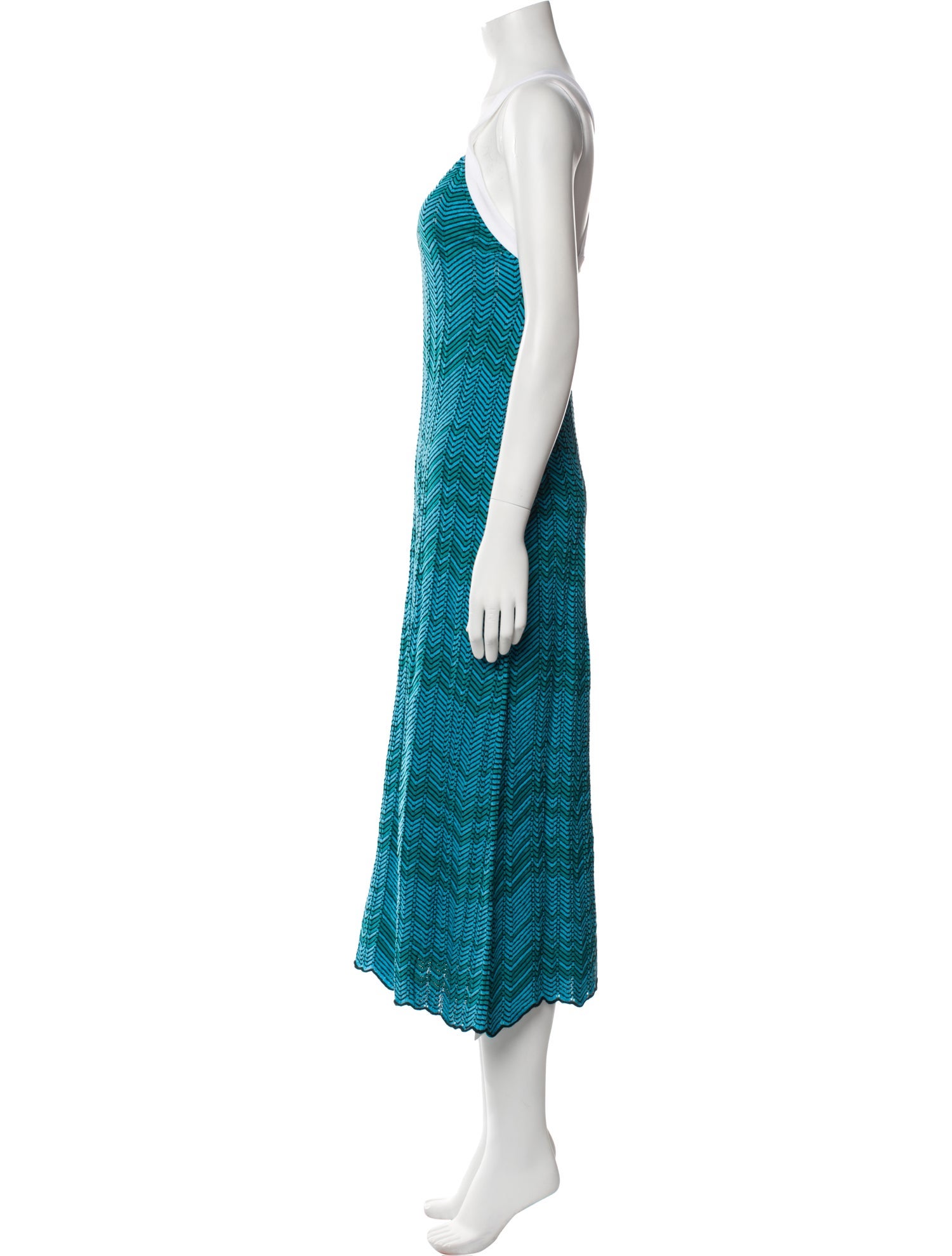 Wales Bonner Printed Long Dress w/ Tags