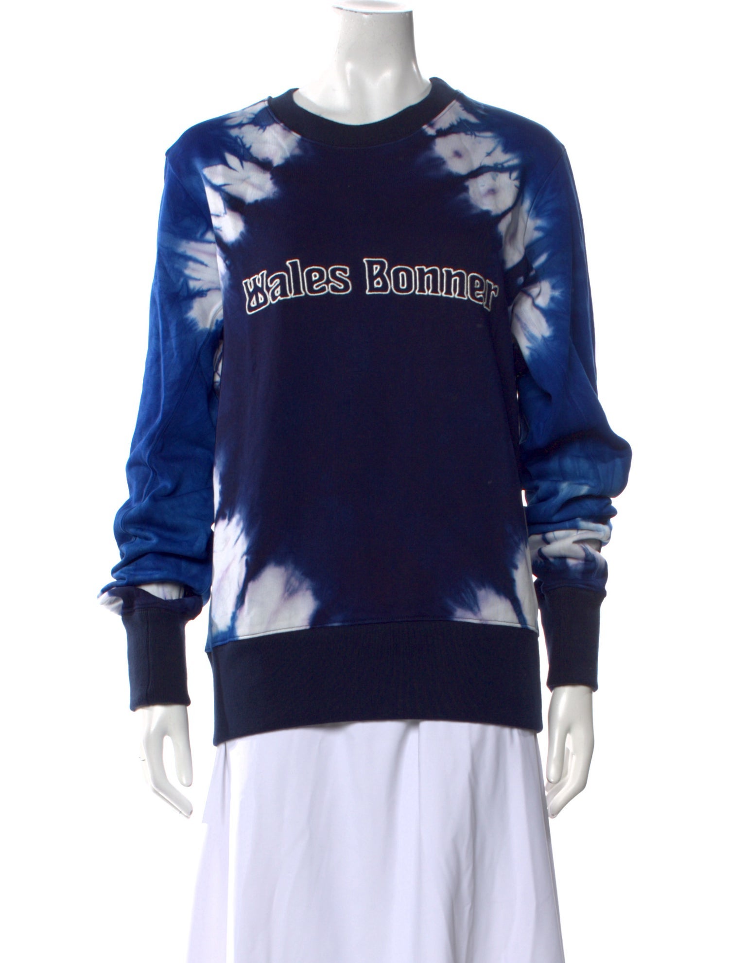 Wales Bonner Graphic Print Crew Neck Sweatshirt w/ Tags