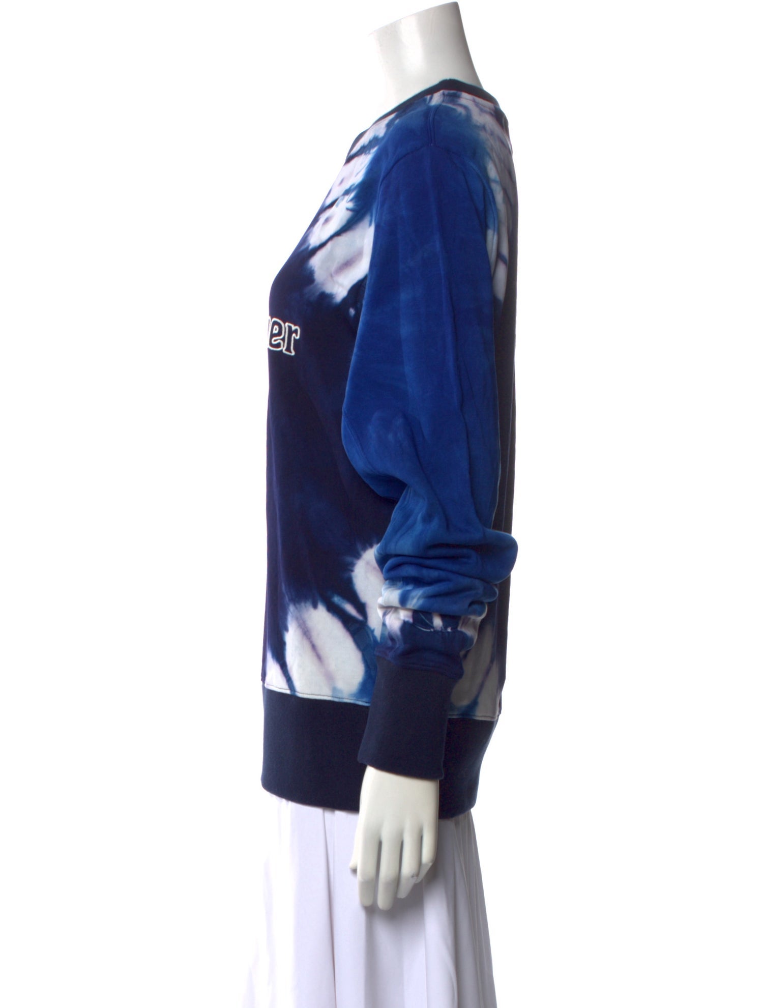 Wales Bonner Graphic Print Crew Neck Sweatshirt