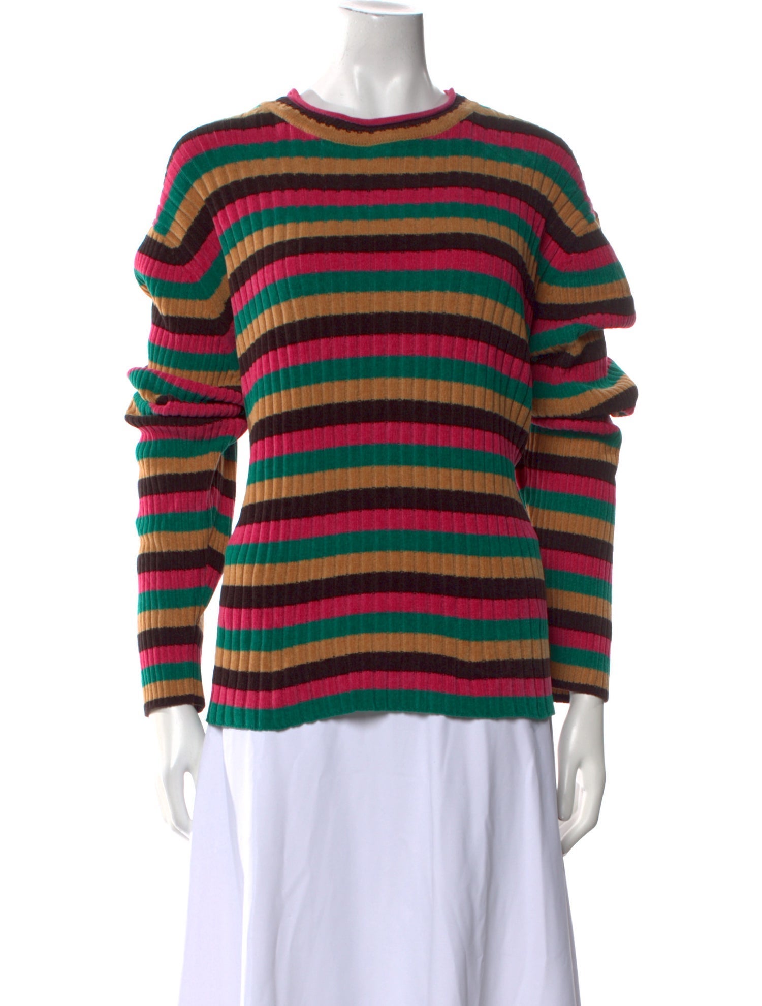 Wales Bonner Striped Crew Neck Sweater w/ Tags