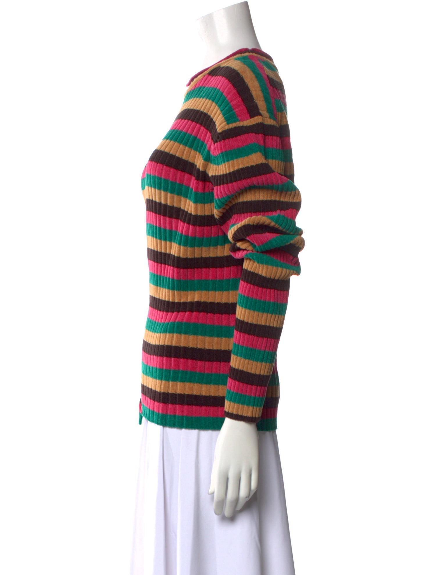 Wales Bonner Striped Crew Neck Sweater w/ Tags