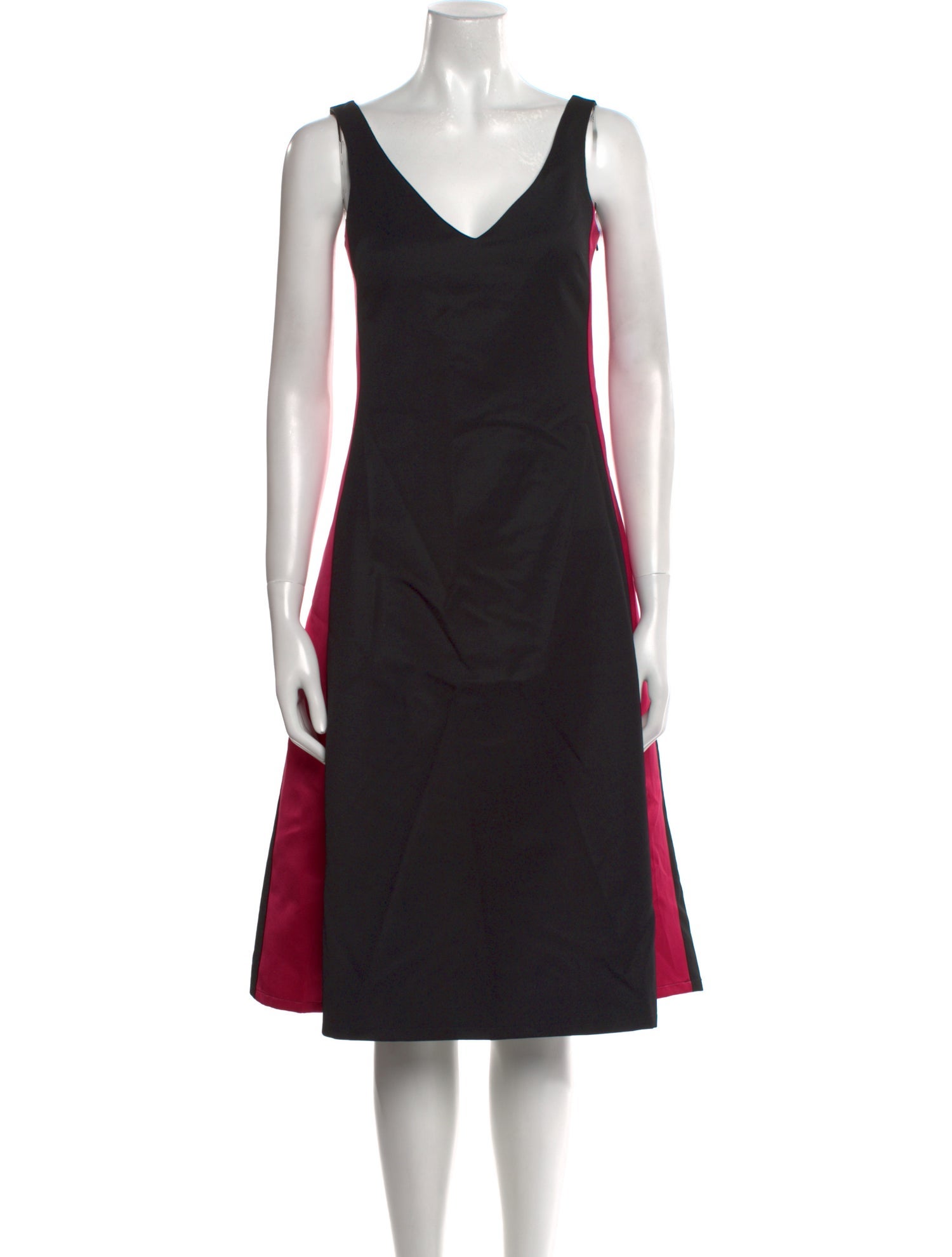 Wales Bonner V-Neck Midi Length Dress