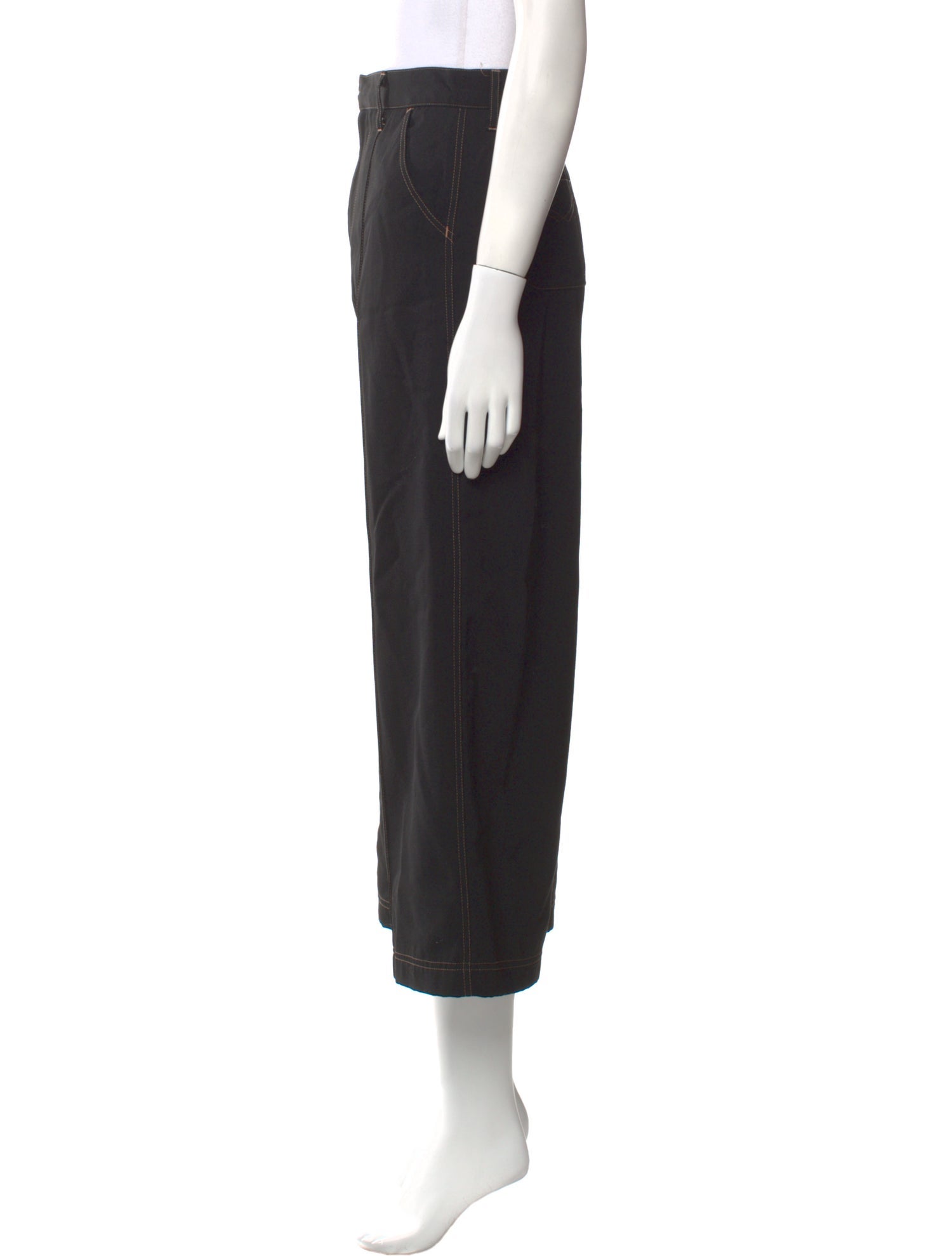 Wales Bonner Virgin Wool Wide Leg Pants