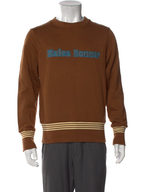 Wales Bonner Graphic Print Crew Neck Pullover