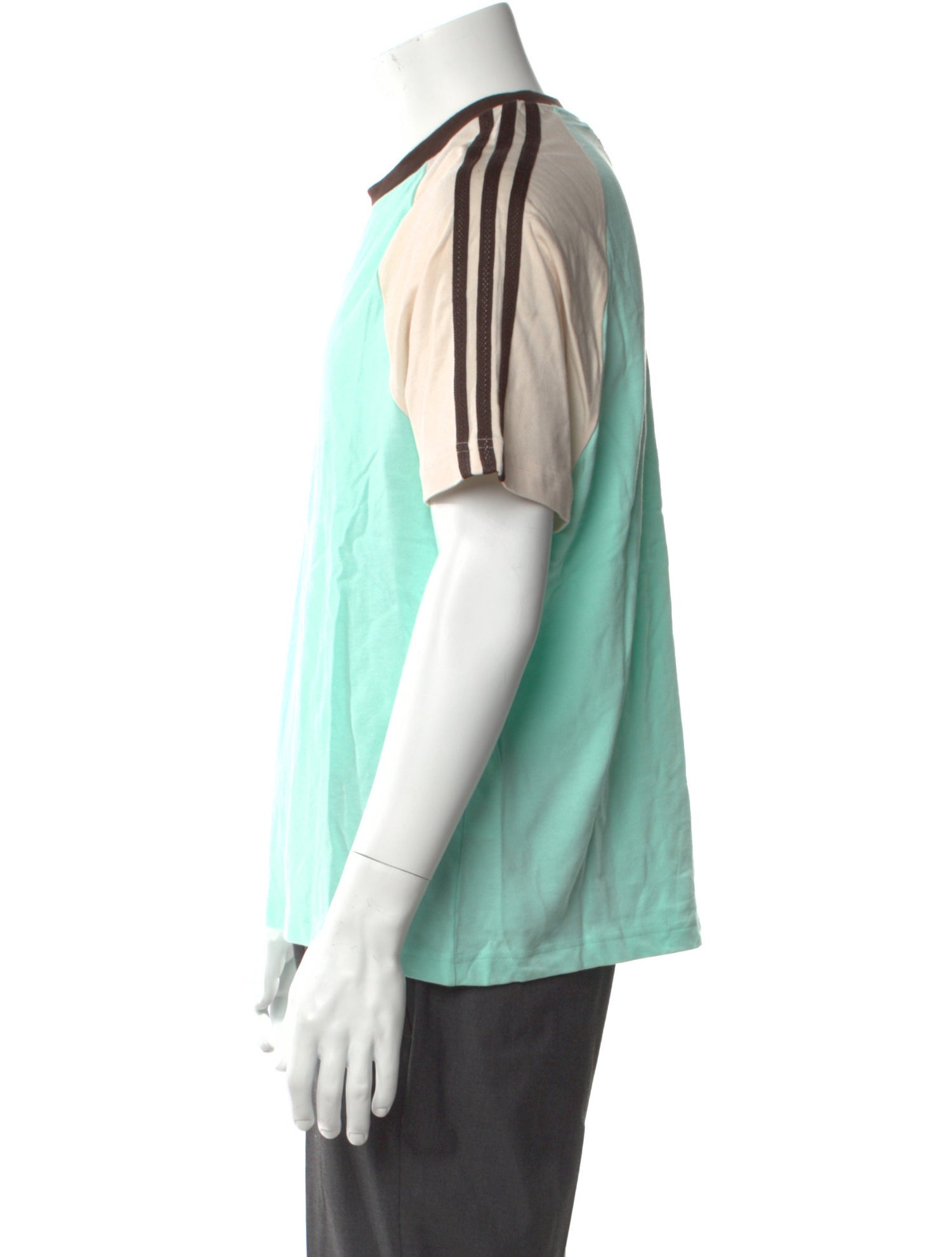 Wales Bonner x adidas Originals Colorblock Pattern Crew Neck T-Shirt w/ Tags