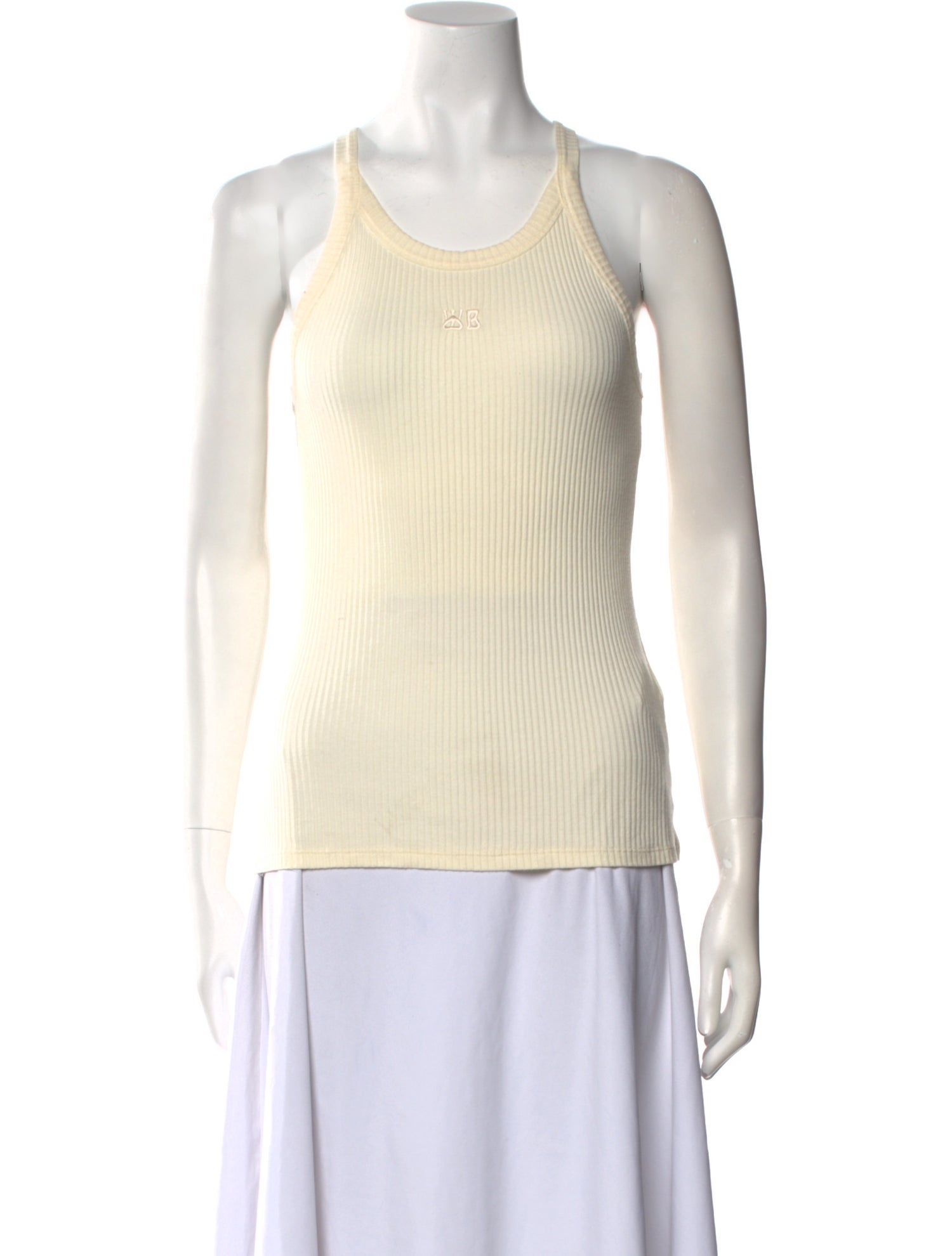 Wales Bonner Scoop Neck Sleeveless Top