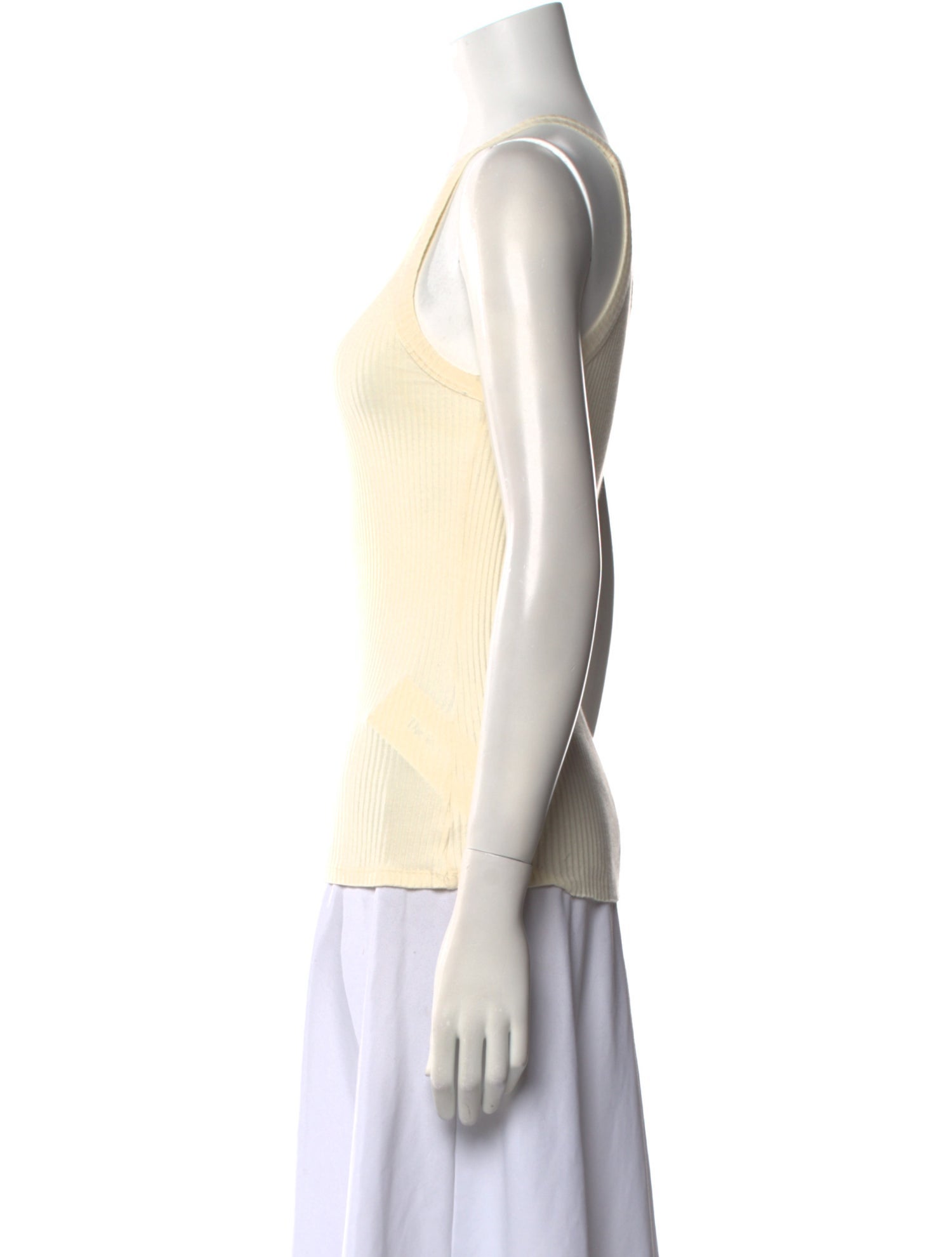 Wales Bonner Scoop Neck Sleeveless Top