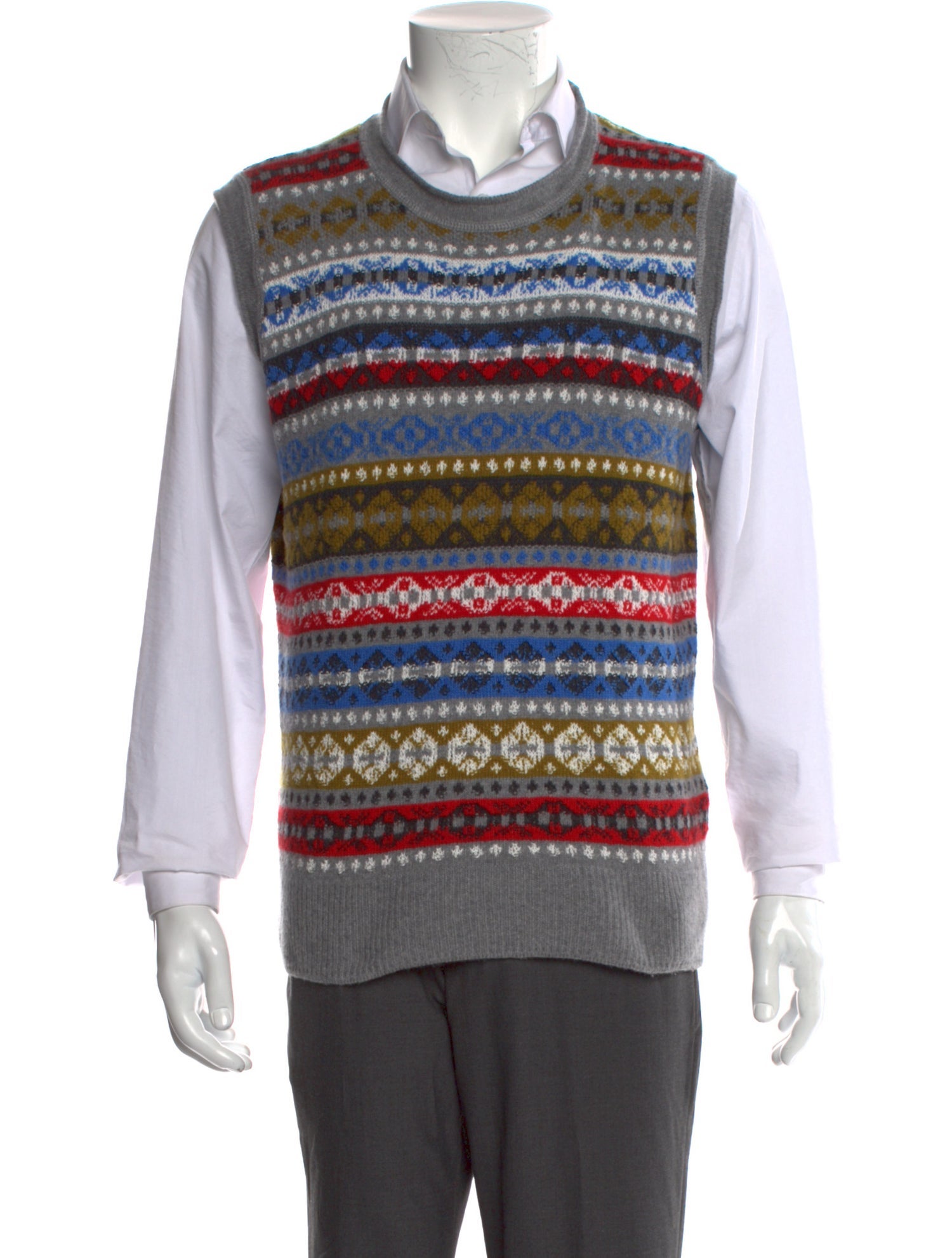 Wales Bonner Wool Striped Sweater Vest
