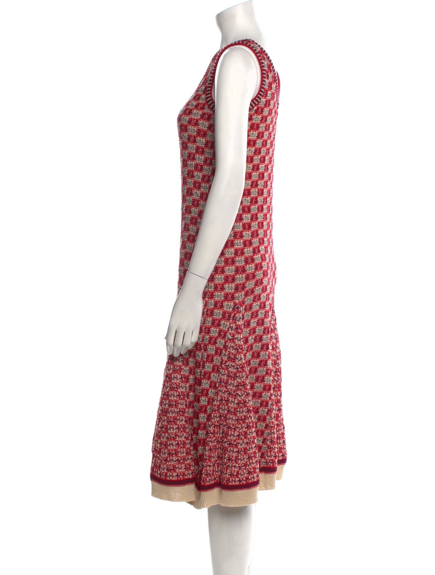 Wales Bonner Printed Knee-Length Dress