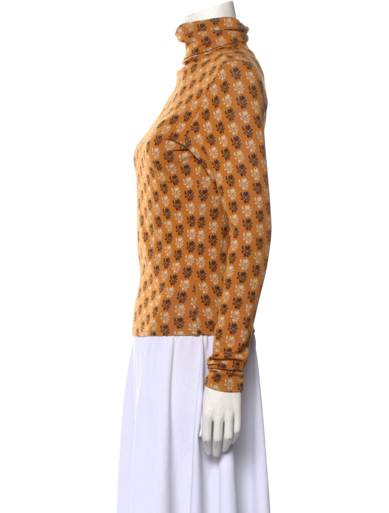 Wales Bonner Printed Turtleneck Sweater