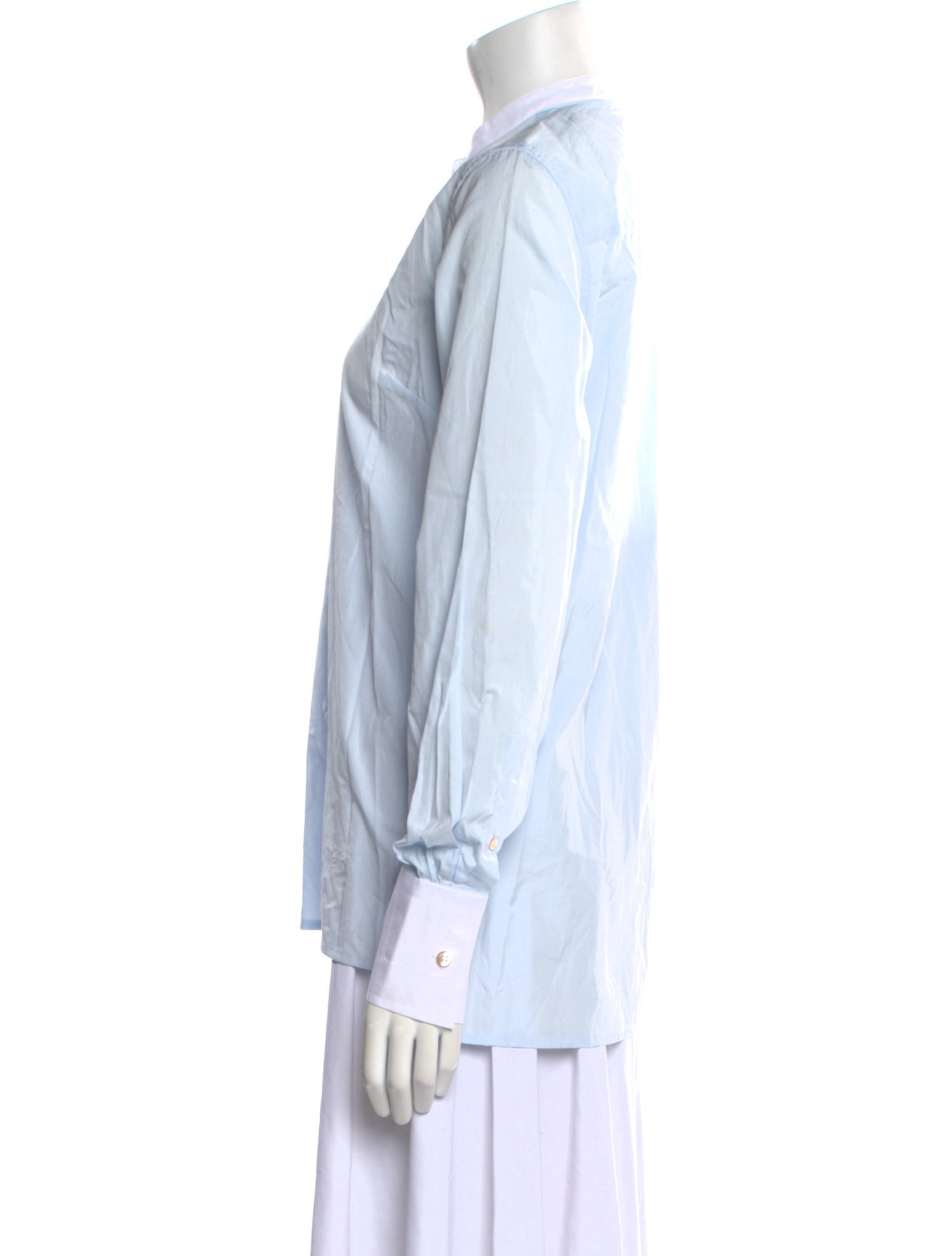 Wales Bonner Mock Neck Long Sleeve Tunic