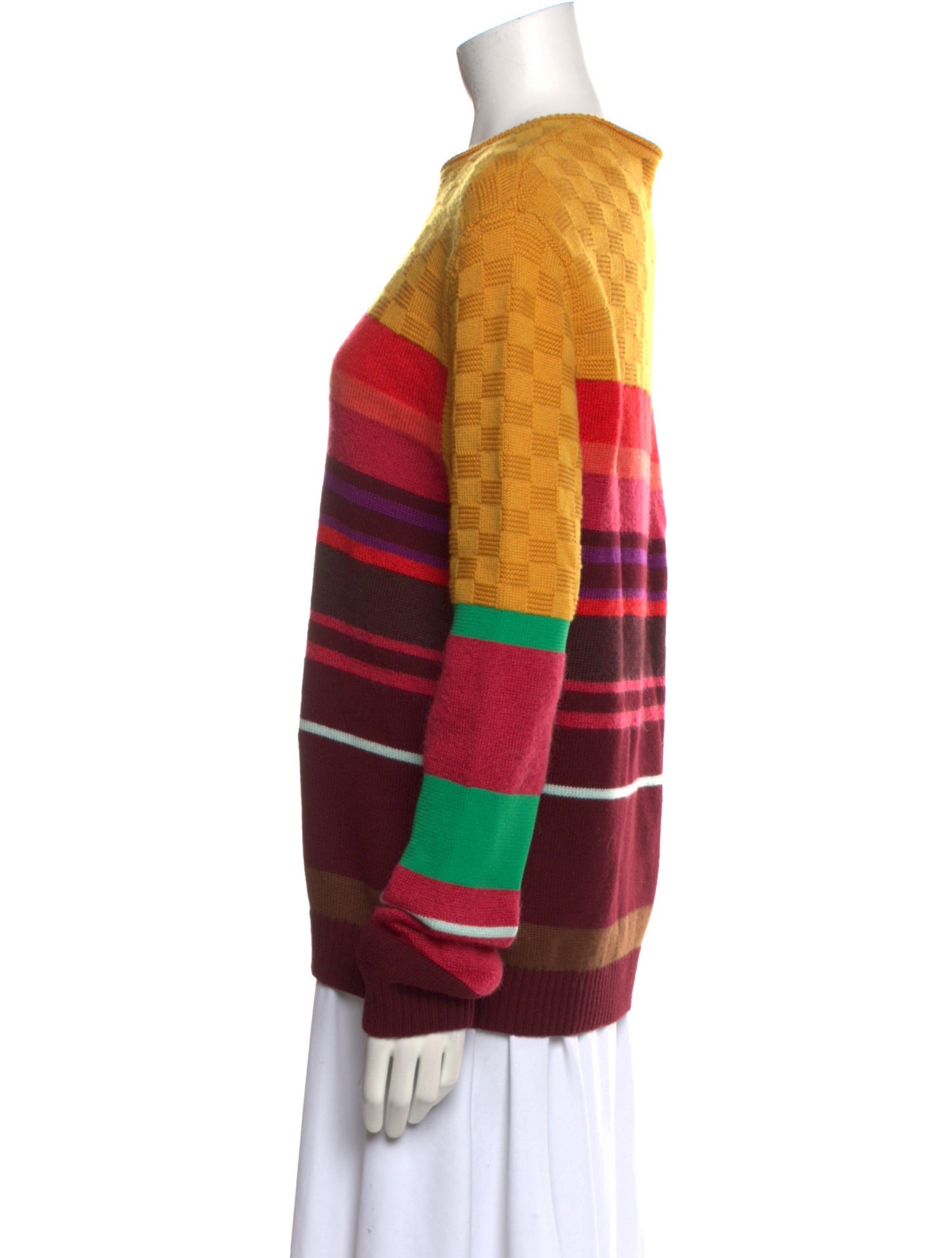 Wales Bonner Merino Wool Striped Sweater