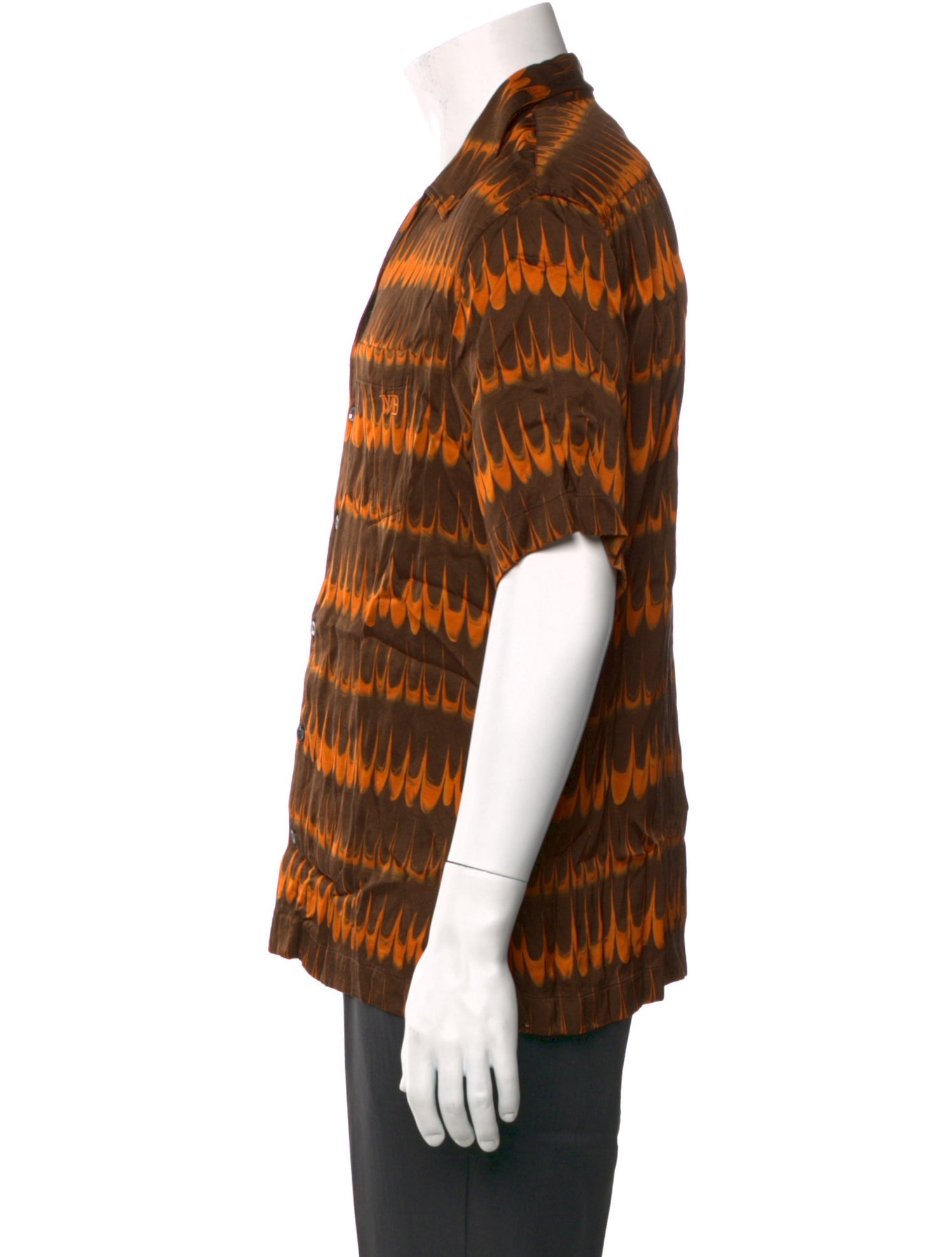 Wales Bonner Printed Short Sleeve Shirt