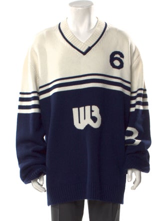 Wales Bonner Wool Striped Pullover