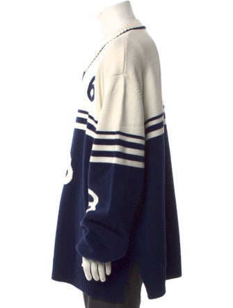 Wales Bonner Wool Striped Pullover