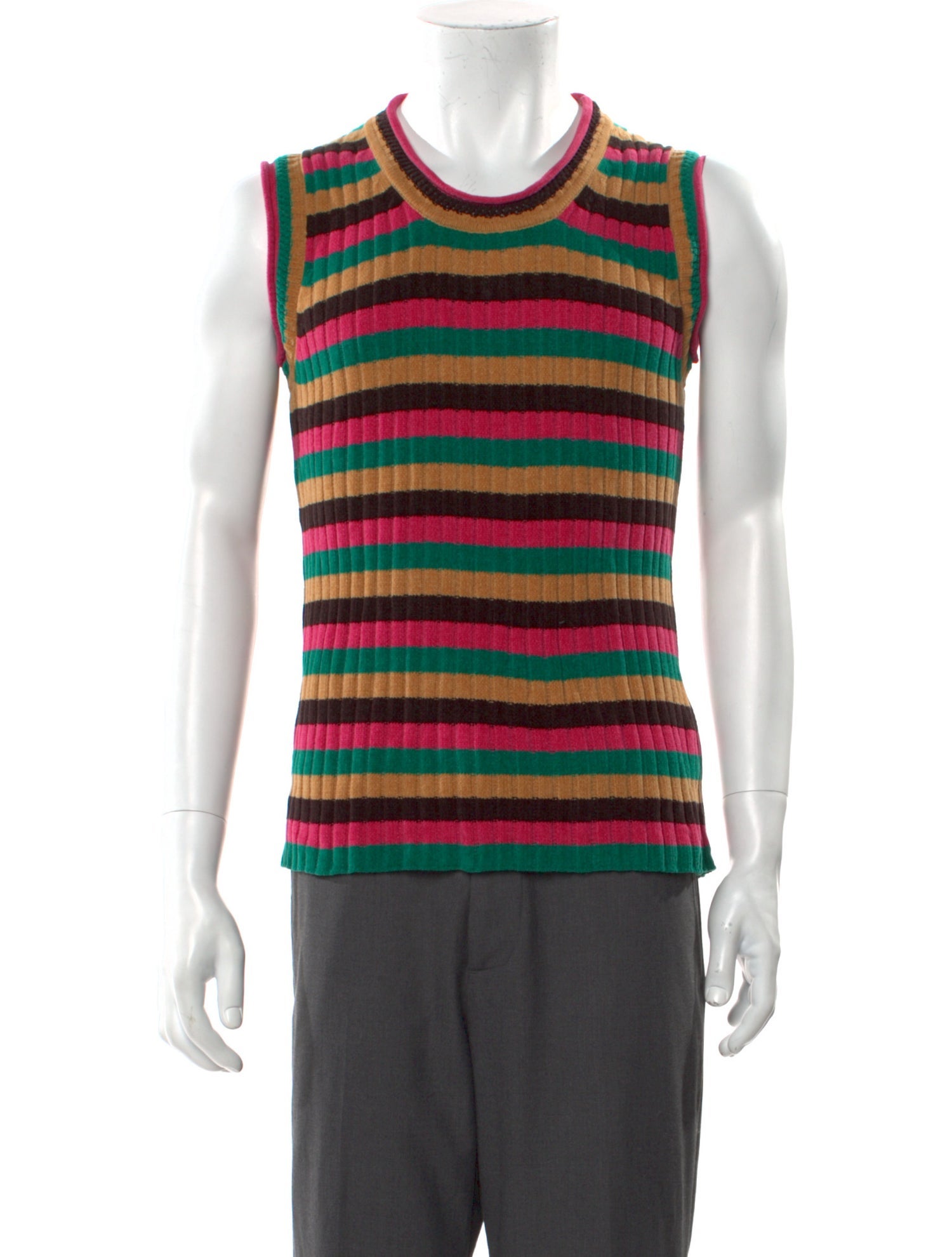 Wales Bonner Wool Striped Sweater Vest