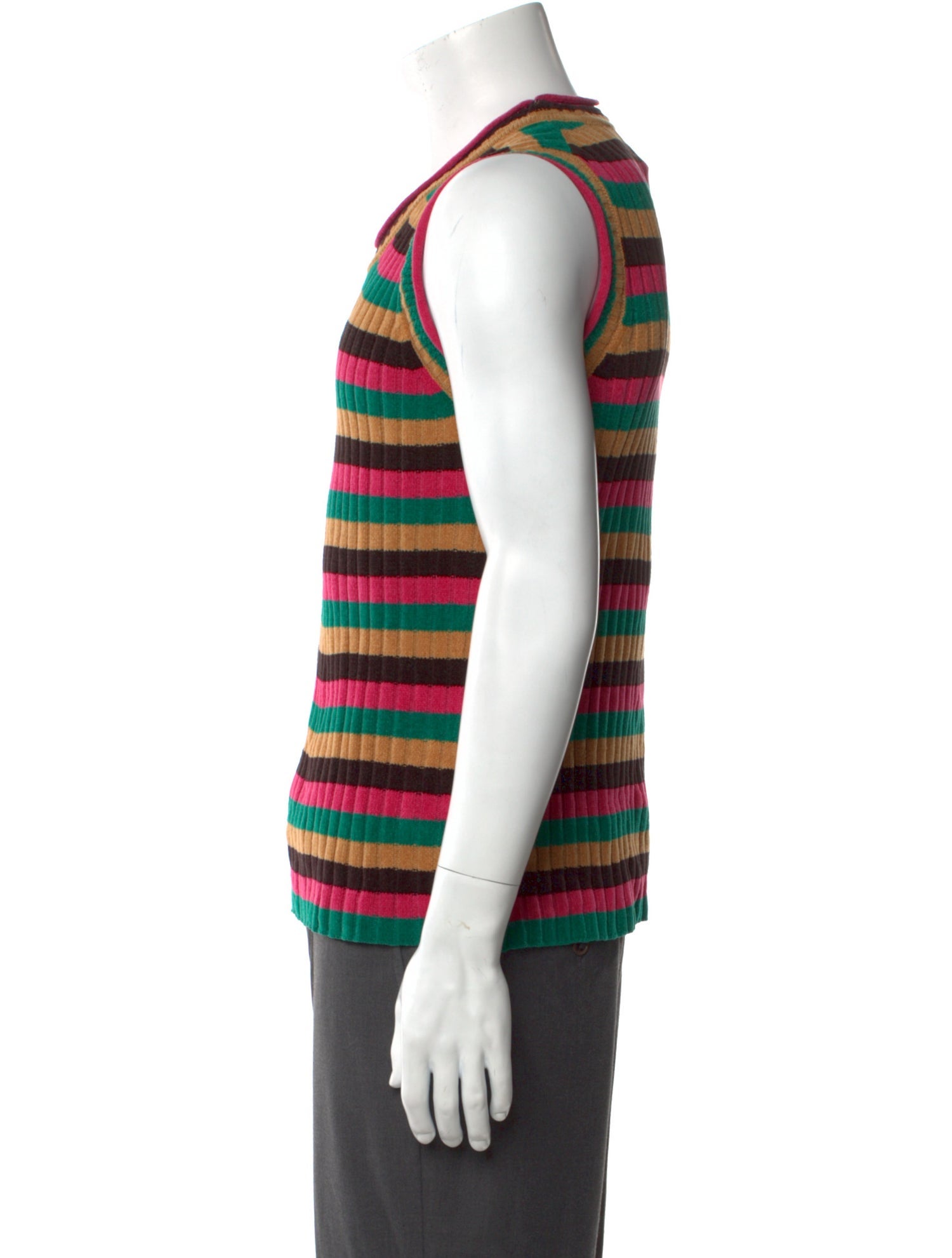 Wales Bonner Wool Striped Sweater Vest