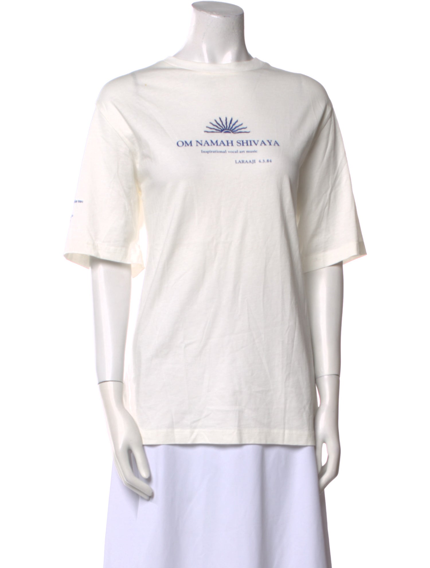 Wales Bonner Graphic Print Crew Neck T-Shirt