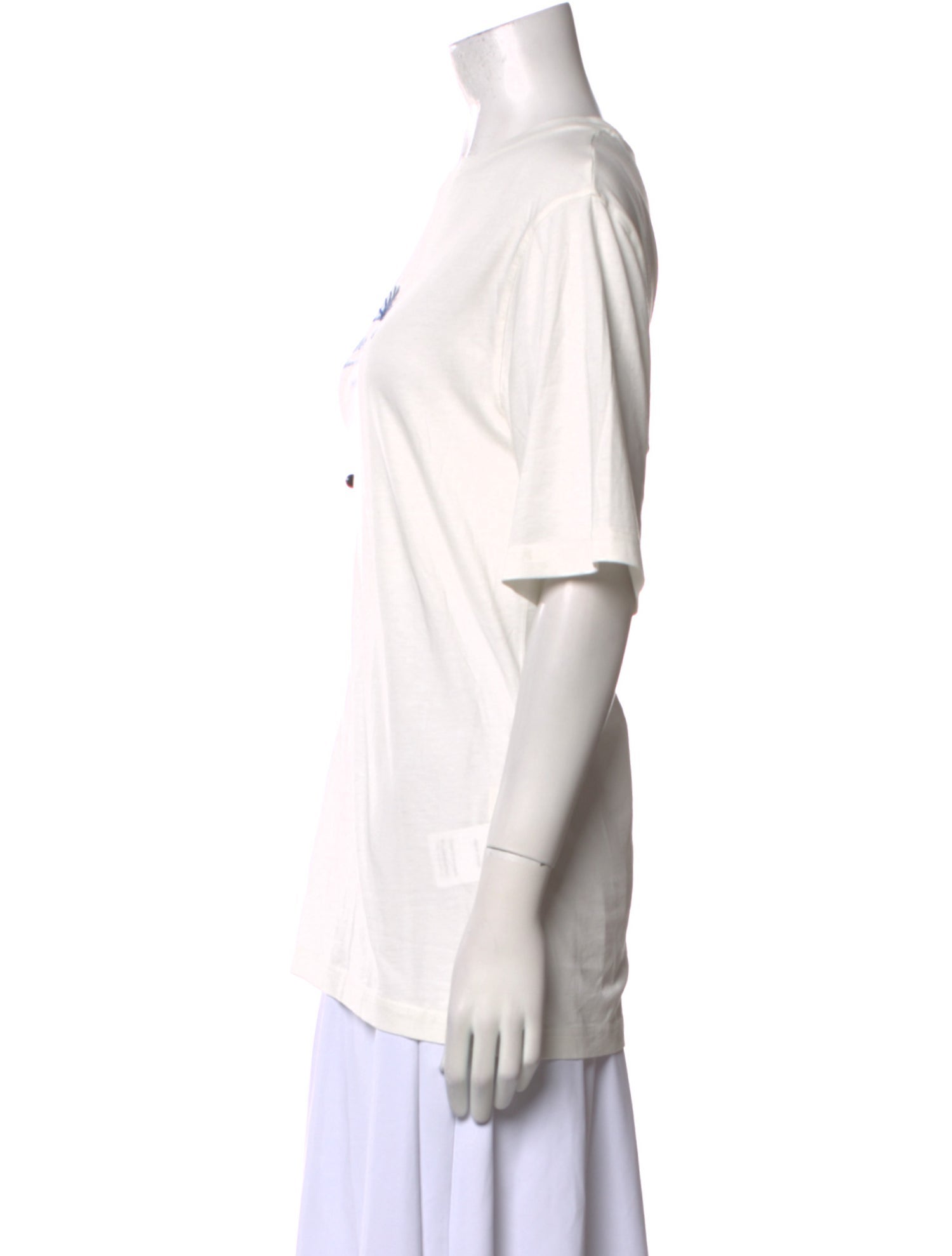 Wales Bonner Graphic Print Crew Neck T-Shirt