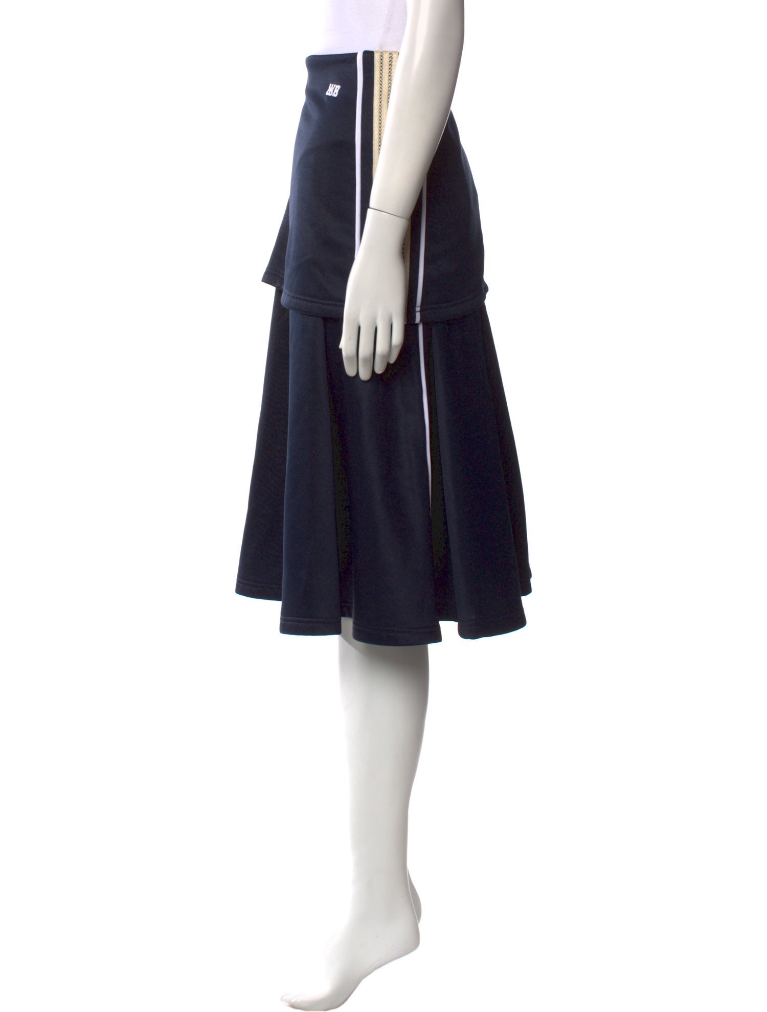 Wales Bonner Knee-Length Skirt