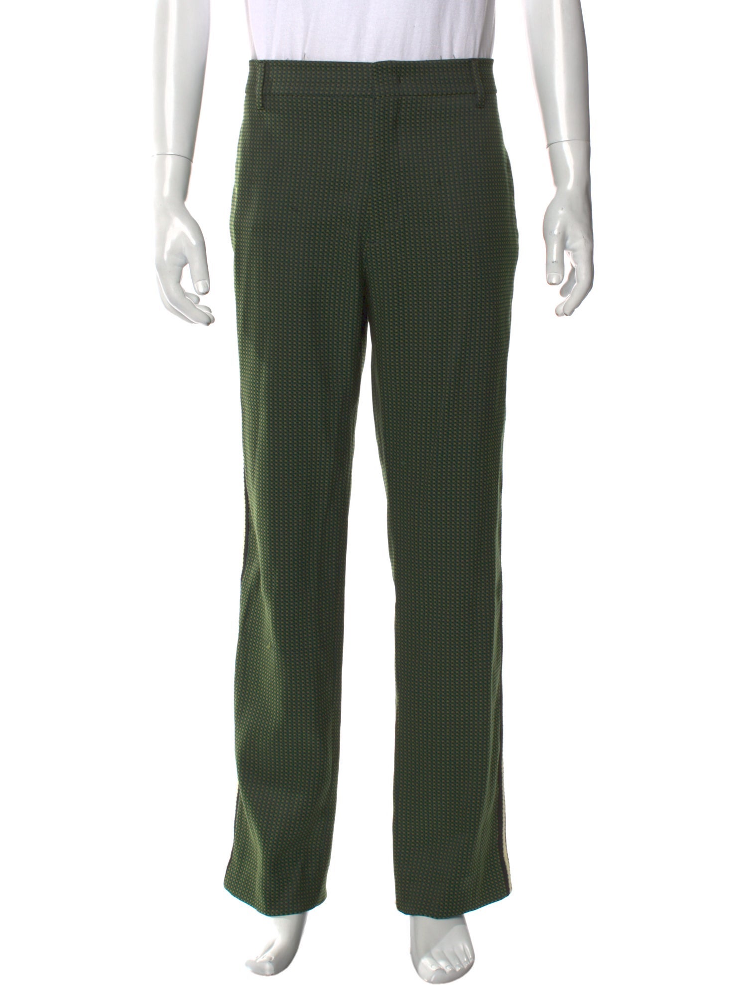 Wales Bonner Houndstooth Print Pants