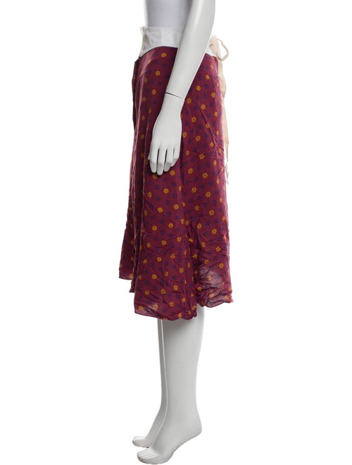 Wales Bonner Printed Knee-Length Skirt