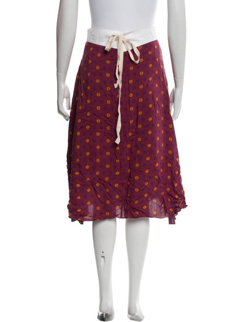 Wales Bonner Printed Knee-Length Skirt