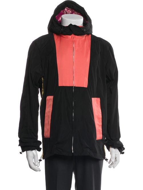 Wales Bonner Colorblock Pattern Windbreaker