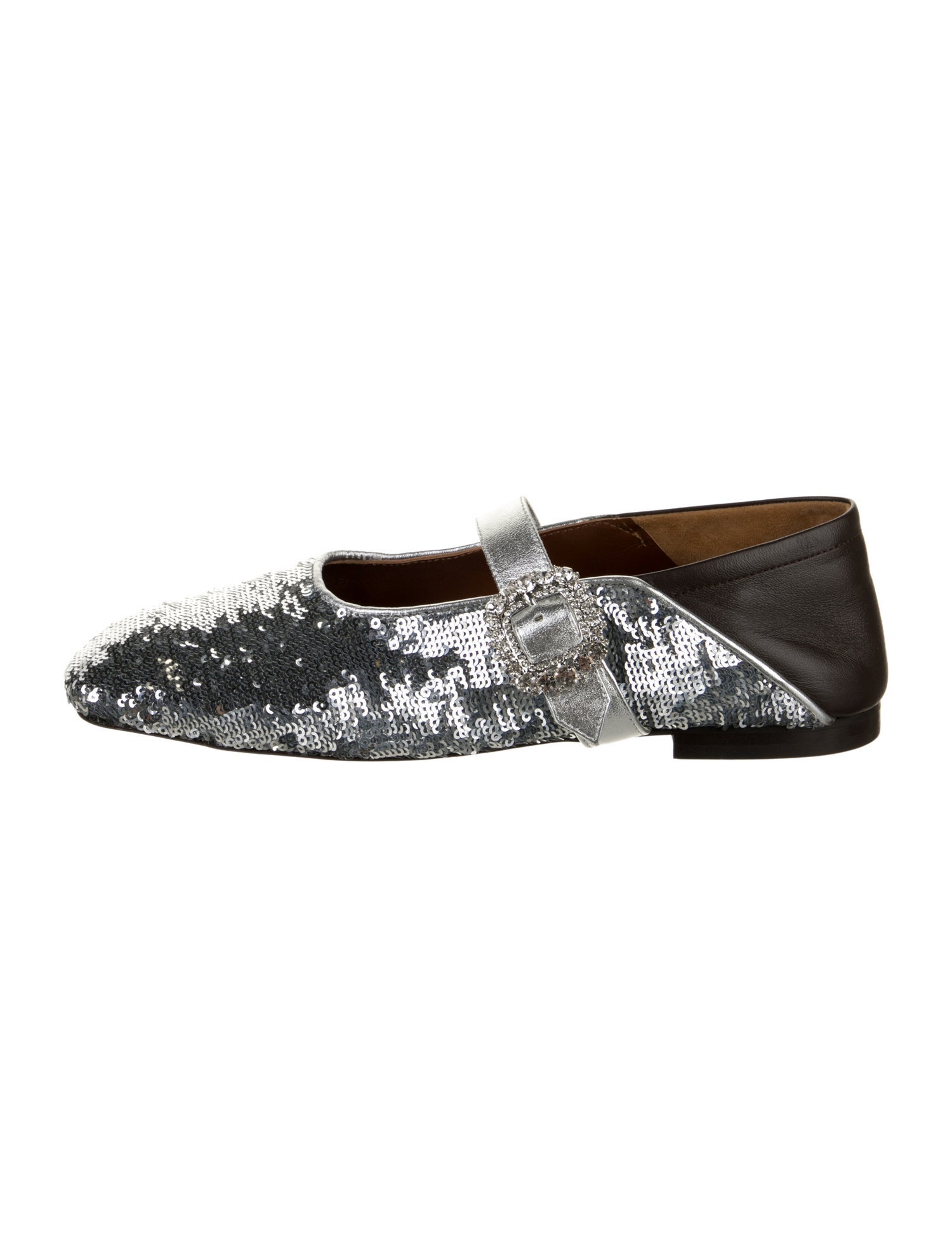 Wales Bonner Sequins Patterned Loafers
