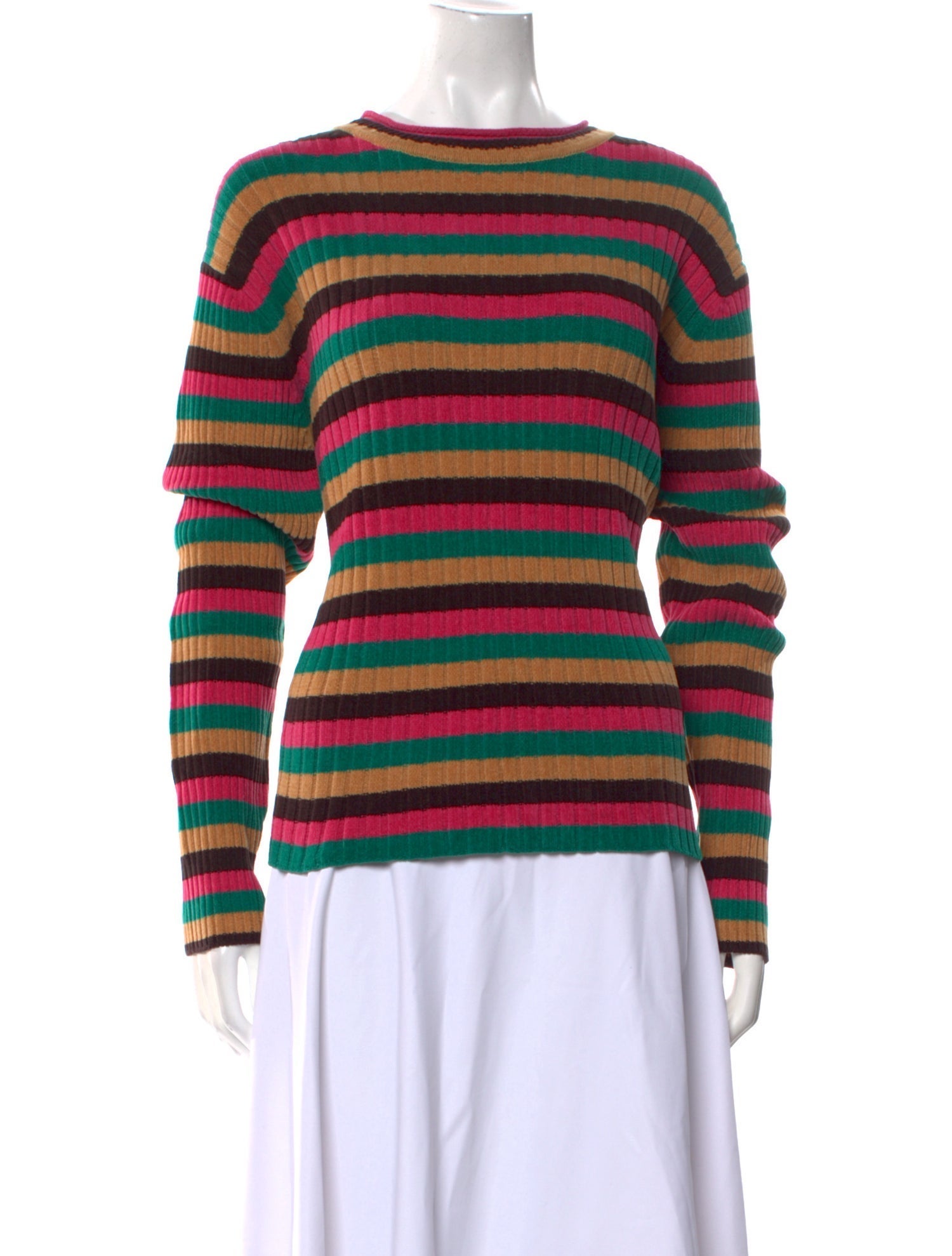 Wales Bonner Striped Bateau Neckline Sweater w/ Tags